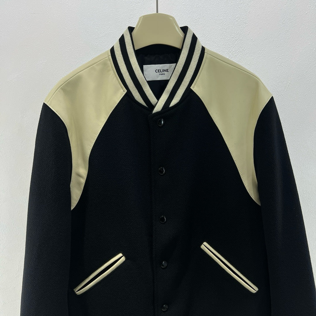 Schwarz weiße Jacke