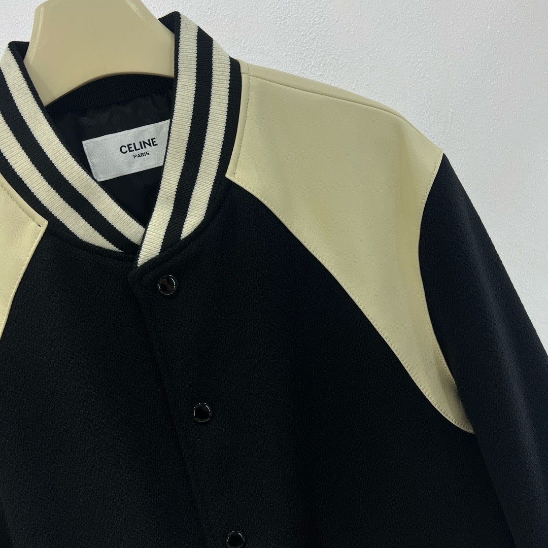 Schwarz weiße Jacke