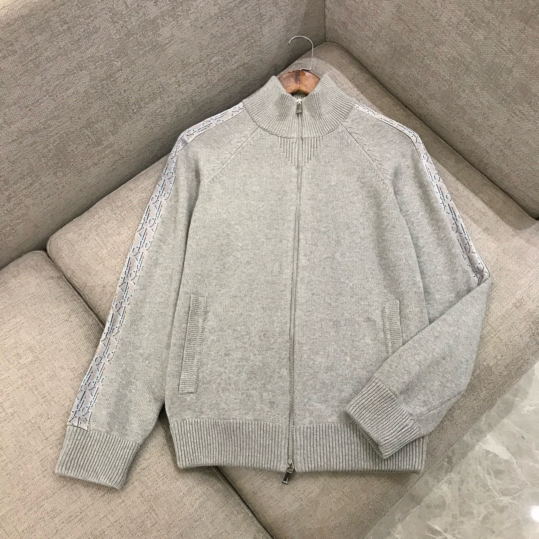 Graue Jacke