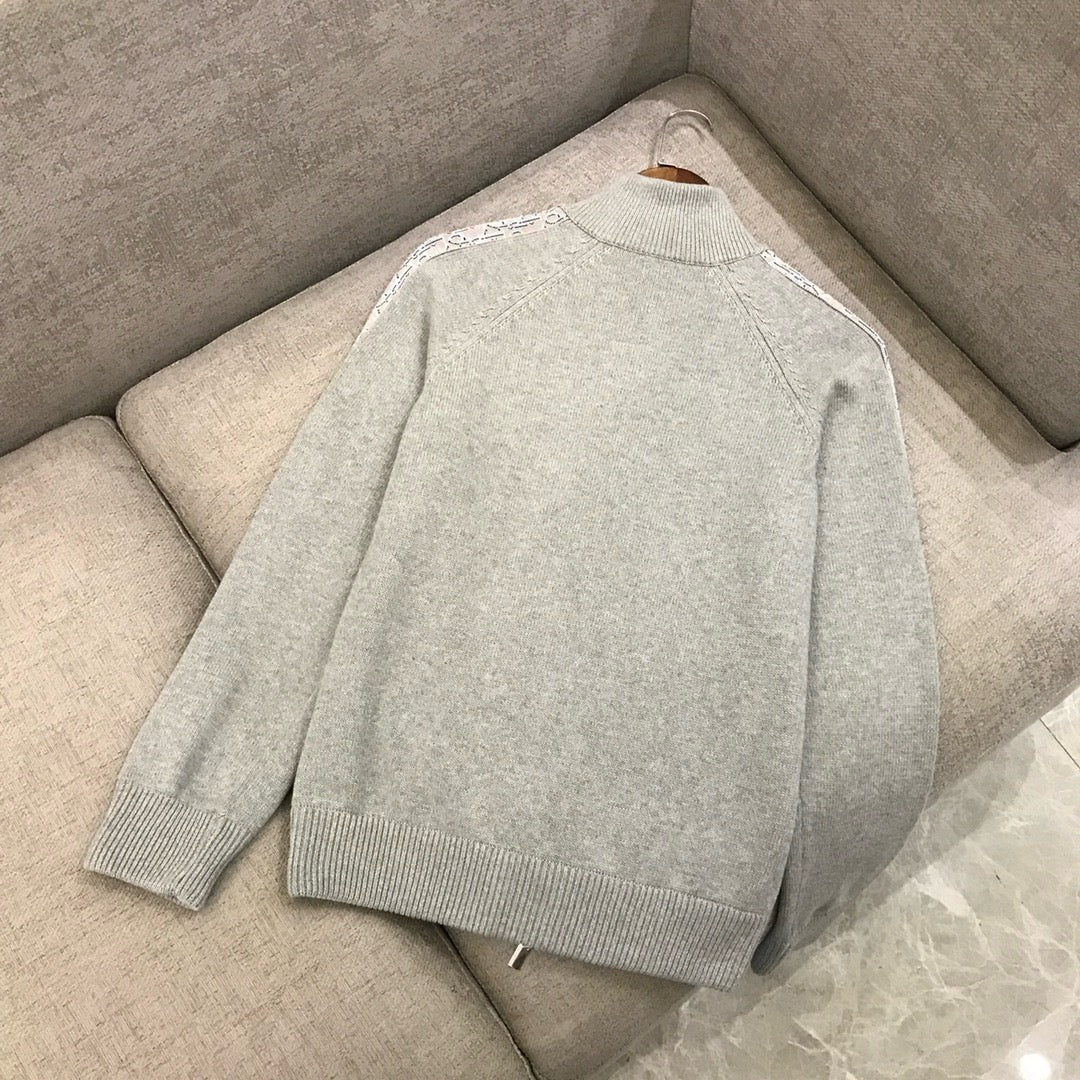 Graue Jacke