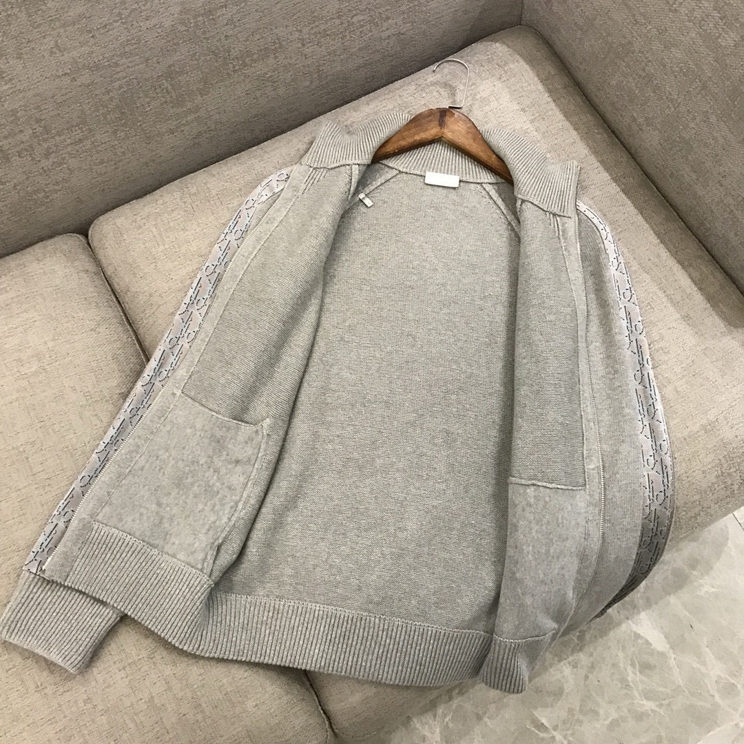 Graue Jacke