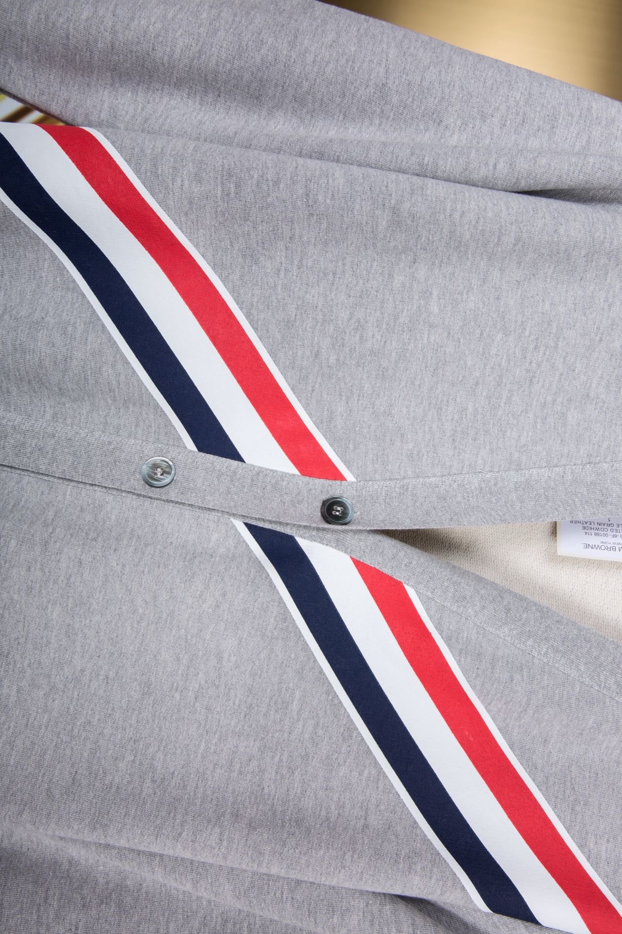 Weiß-Grau-Blau-Trikot