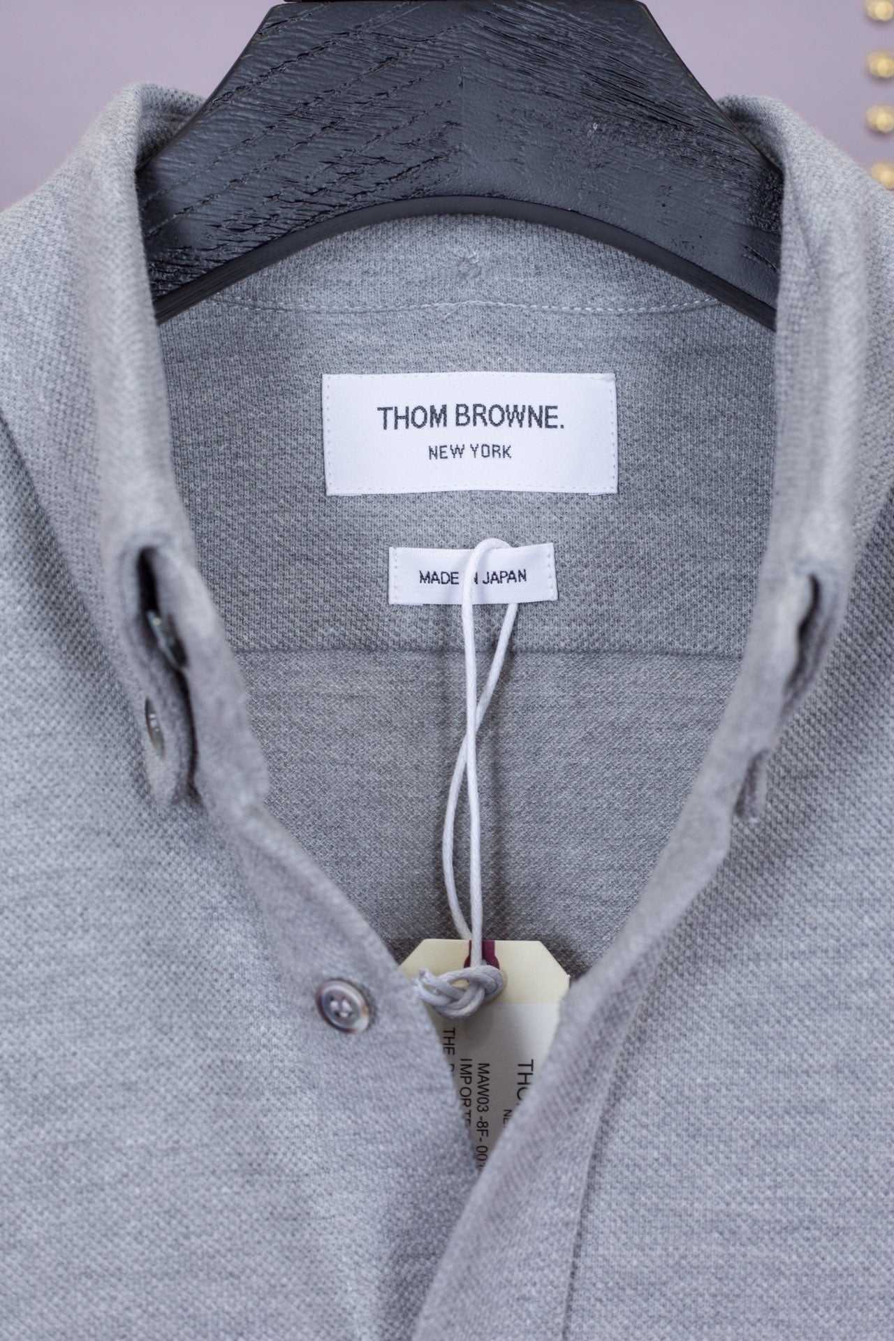 Graue Jacke
