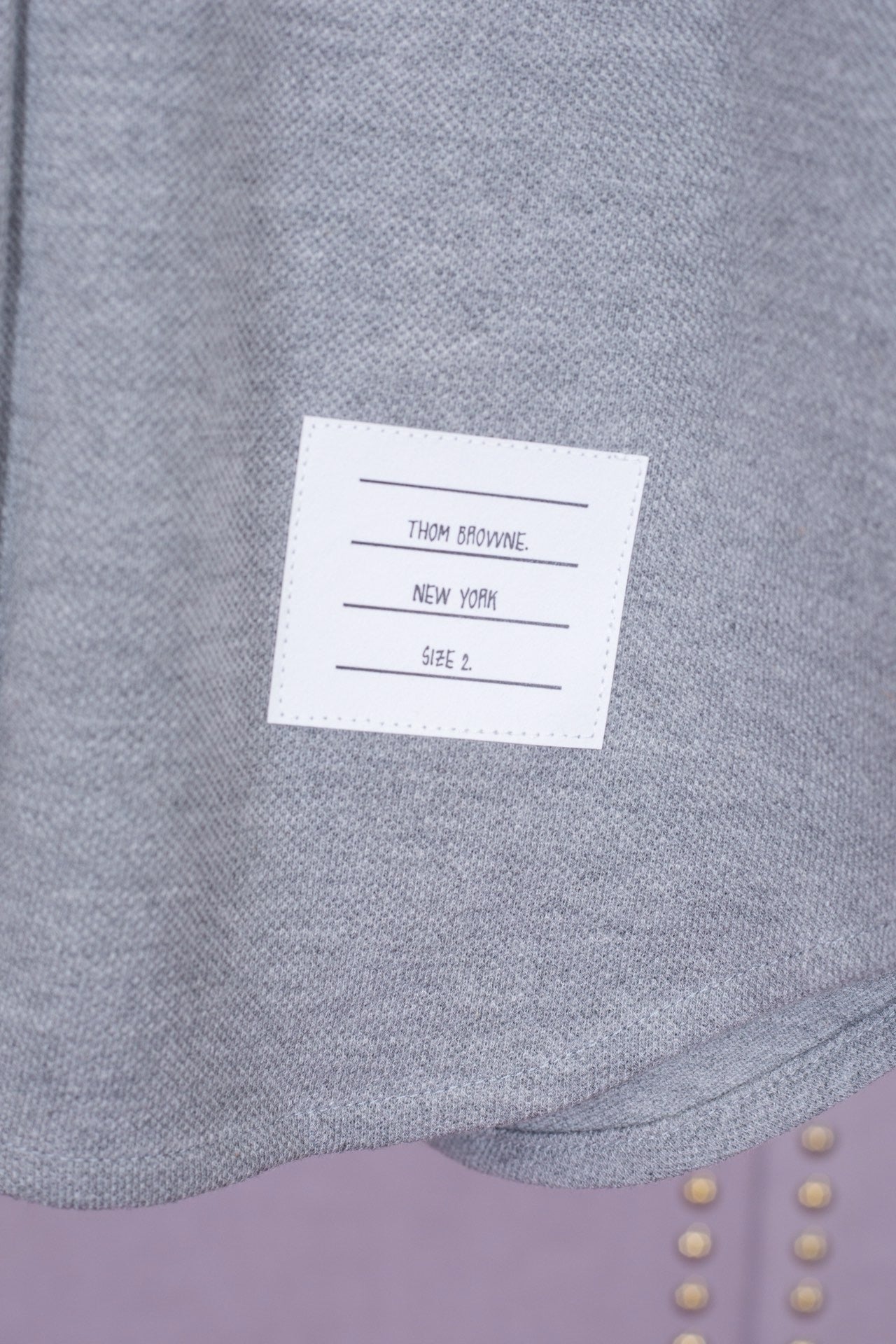 Graue Jacke