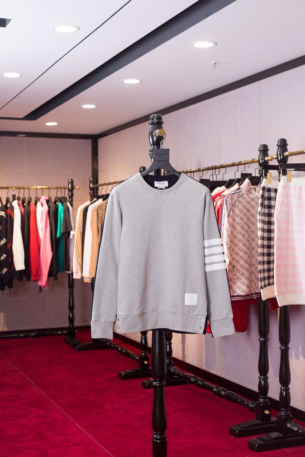 Gray black Jersey - FashionHype.xyz
