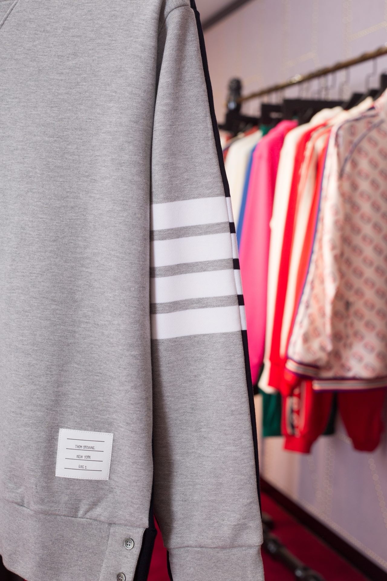 Gray black Jersey - FashionHype.xyz