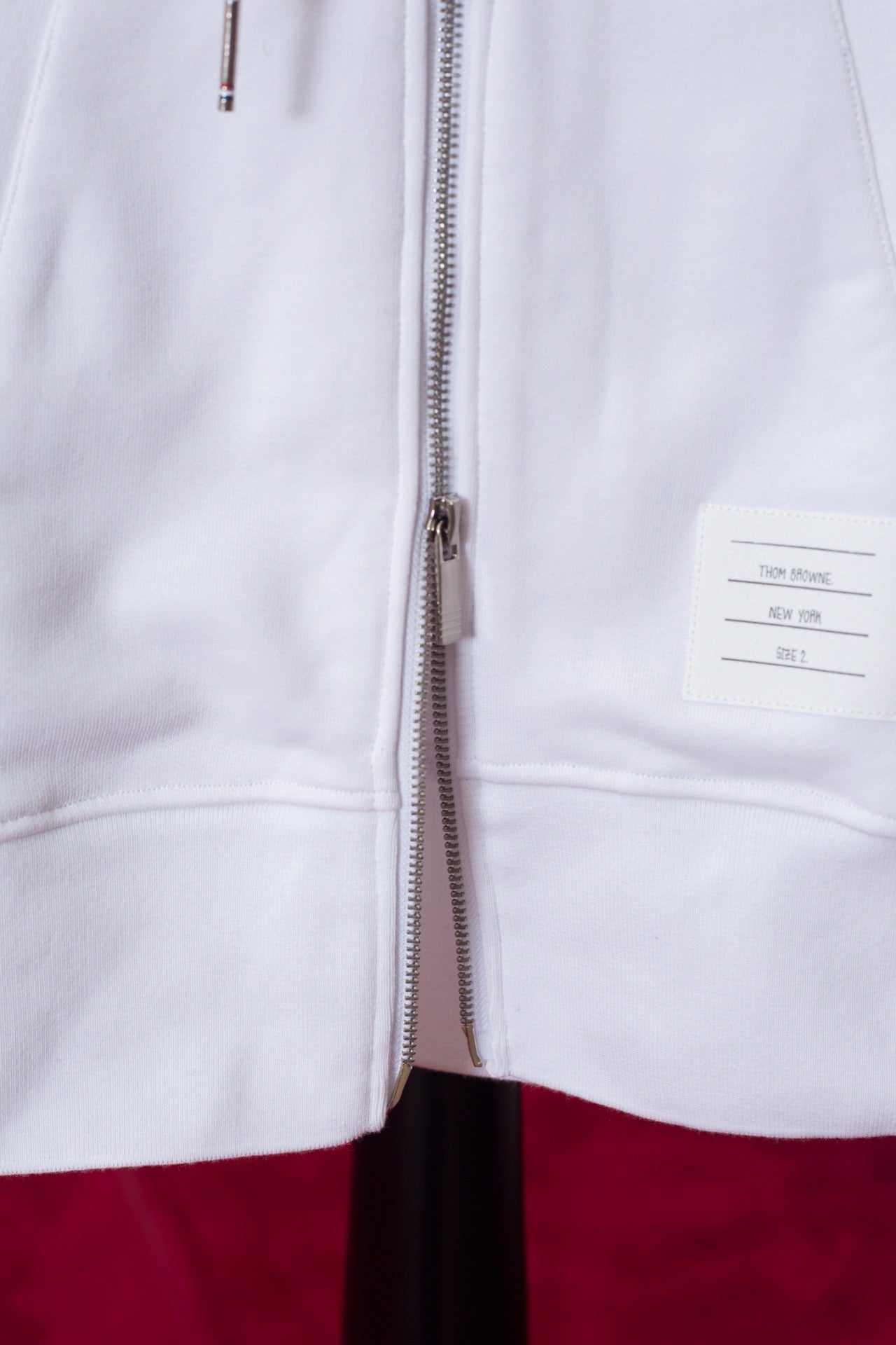 Weiße Jacke