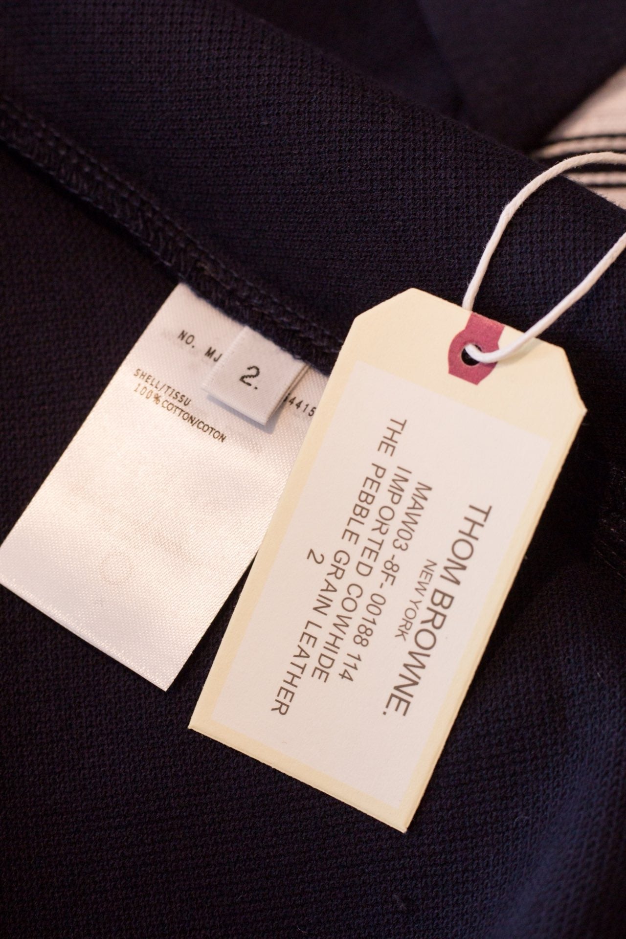 قميص جيرسي أزرق ورمادي