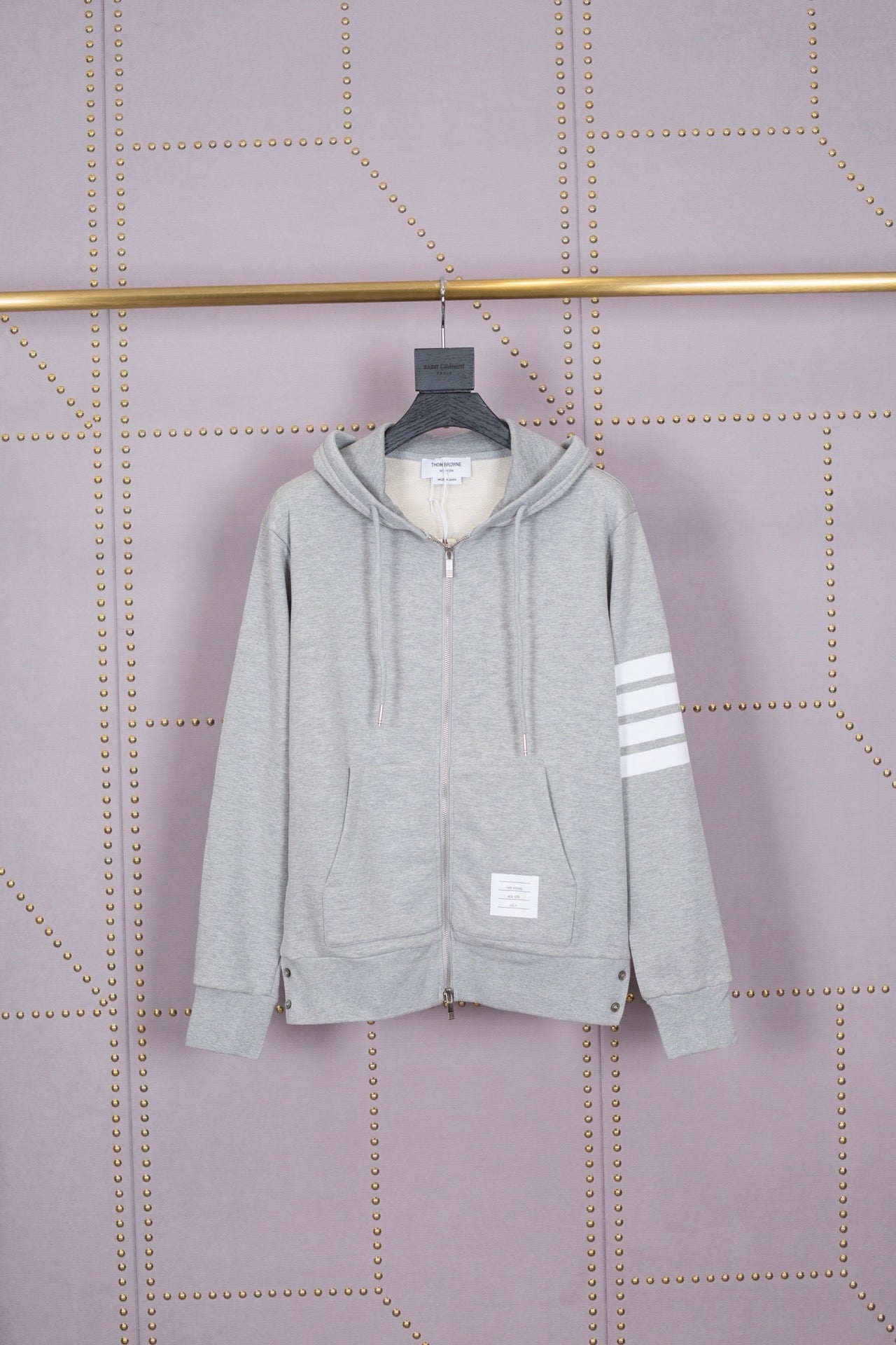Graue Jacke