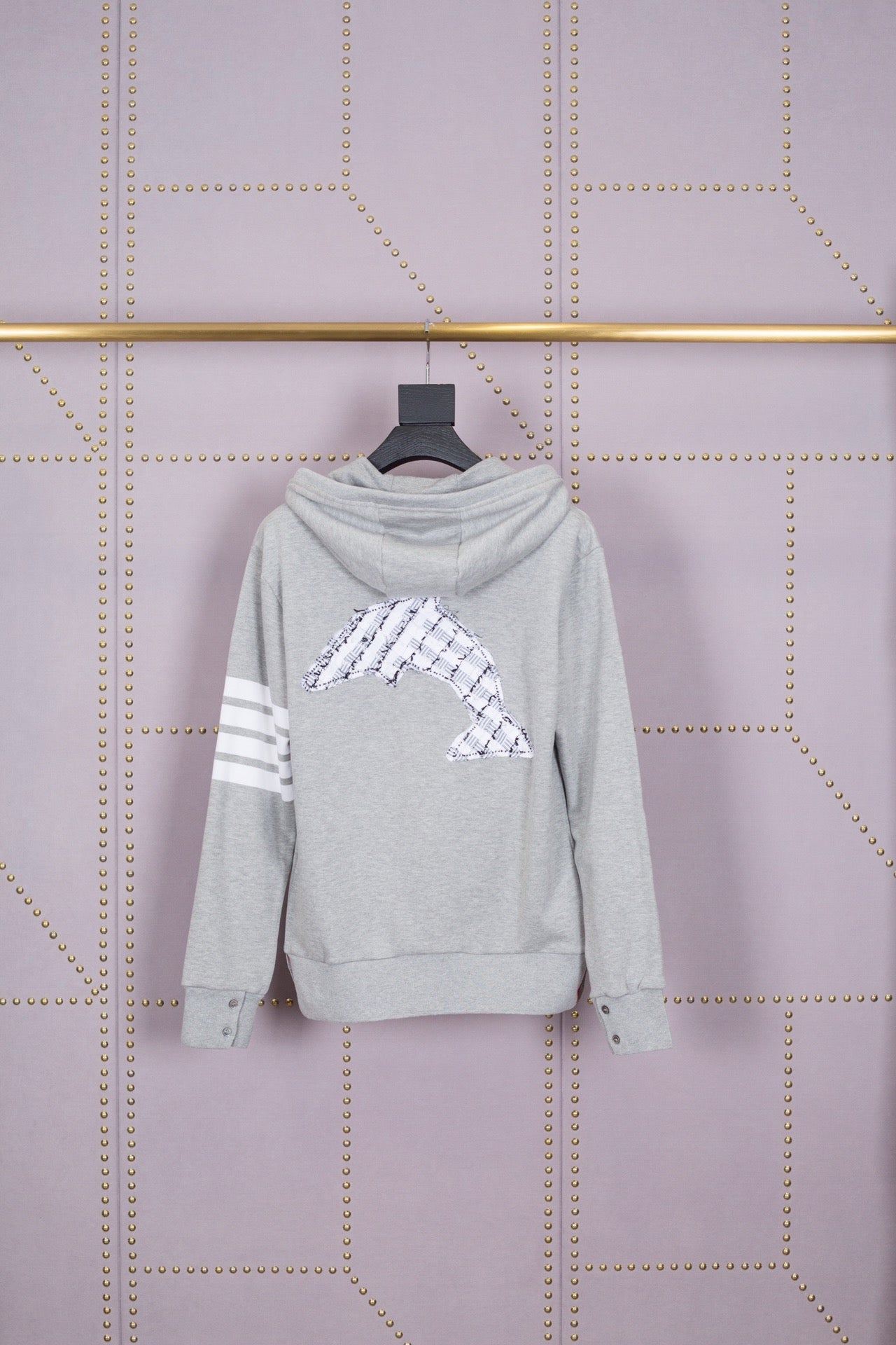 Graue Jacke