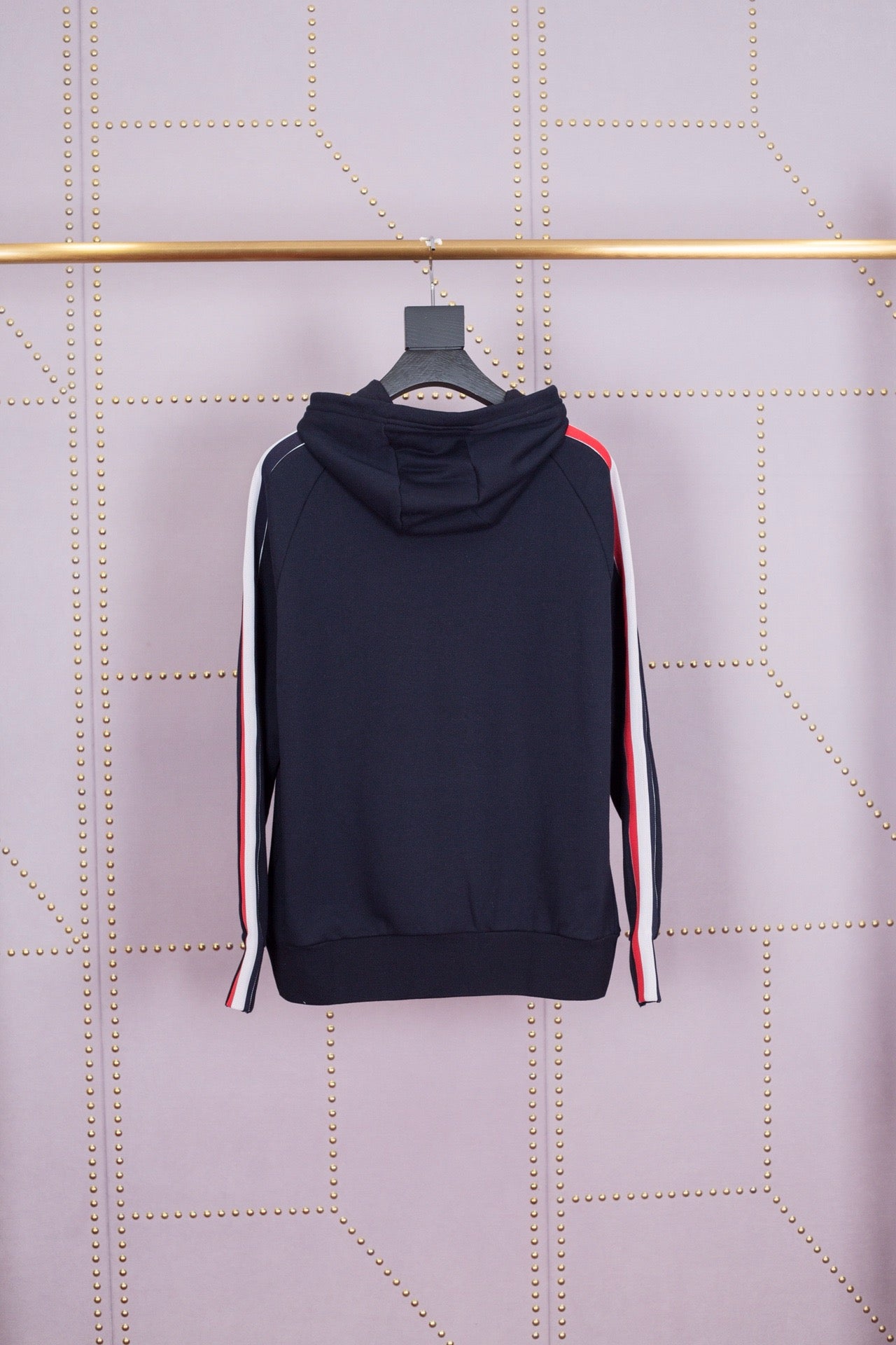 Schwarz-grauer Hoodie