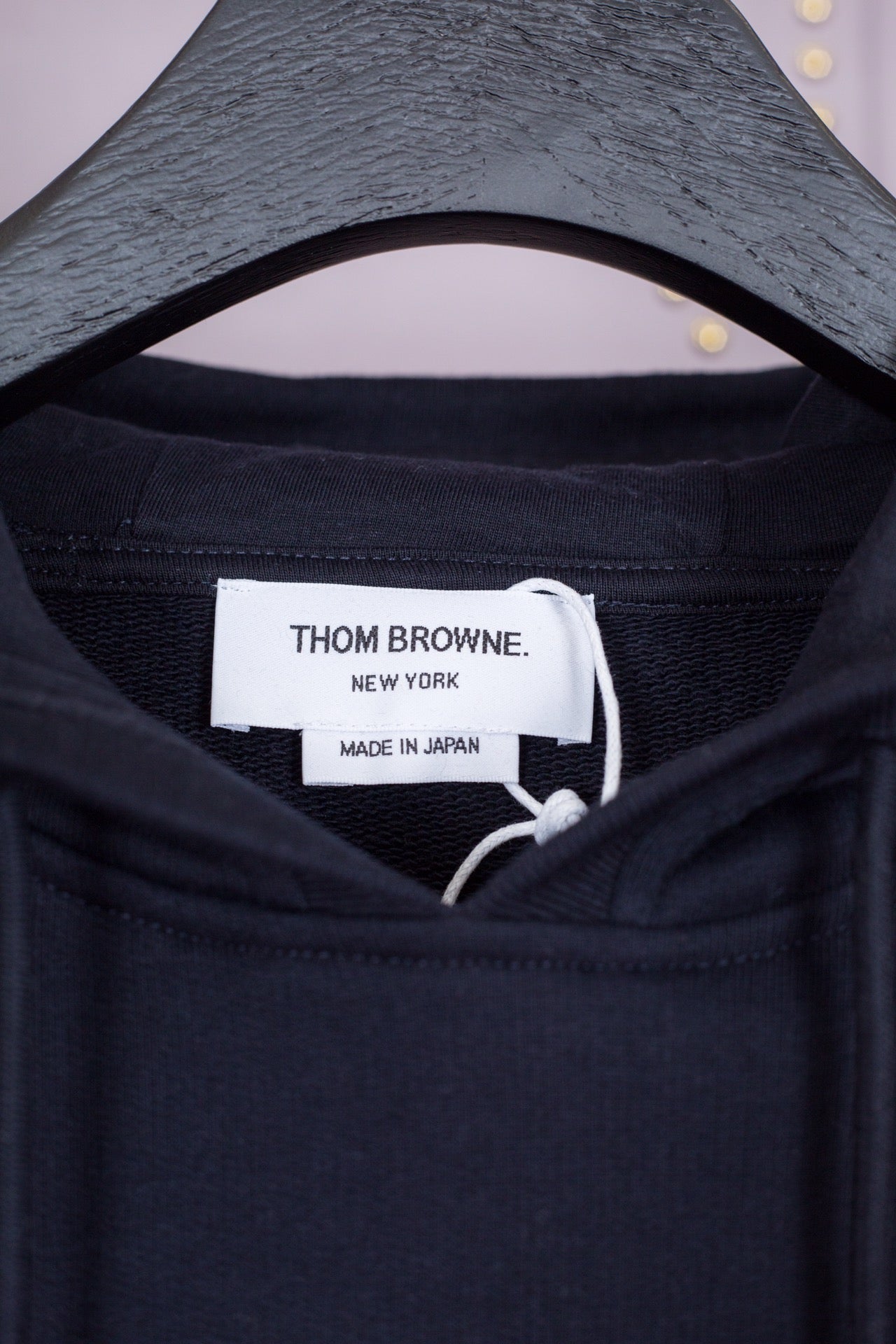 Schwarz-grauer Hoodie