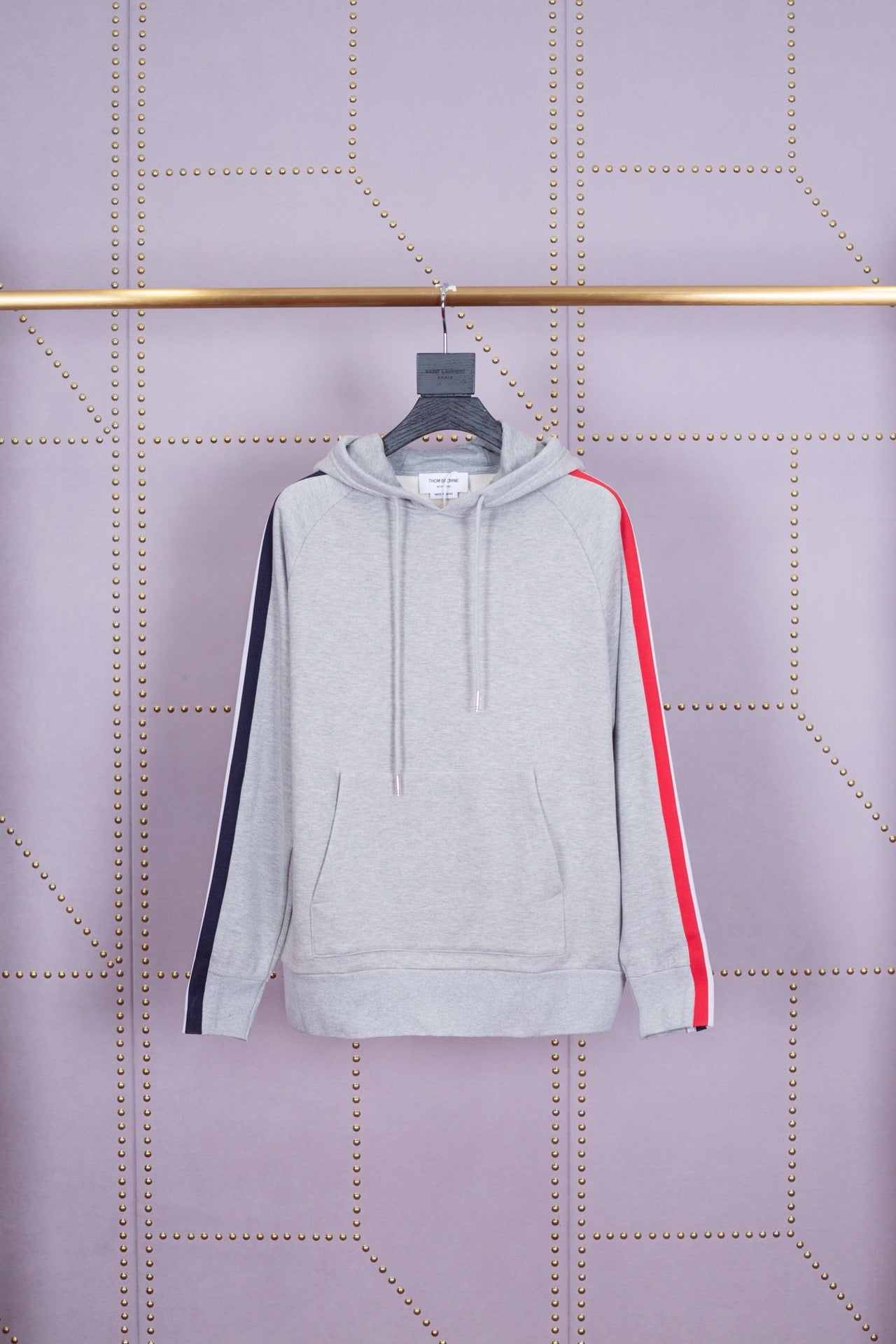 Schwarz-grauer Hoodie