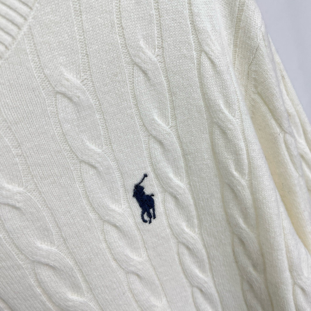 Jersey in Weiß, Grau und Blau