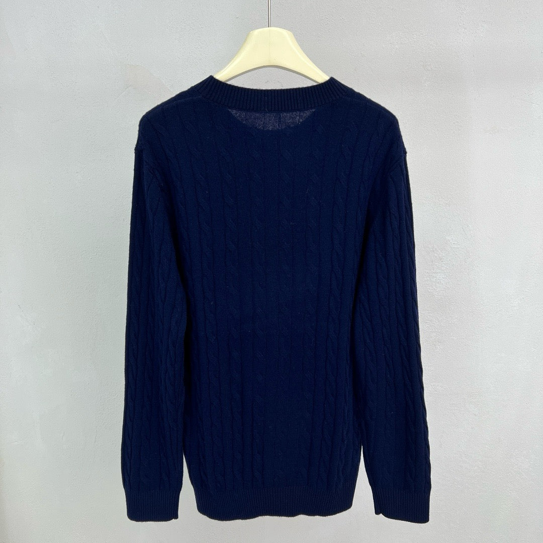 Jersey in Weiß, Grau und Blau