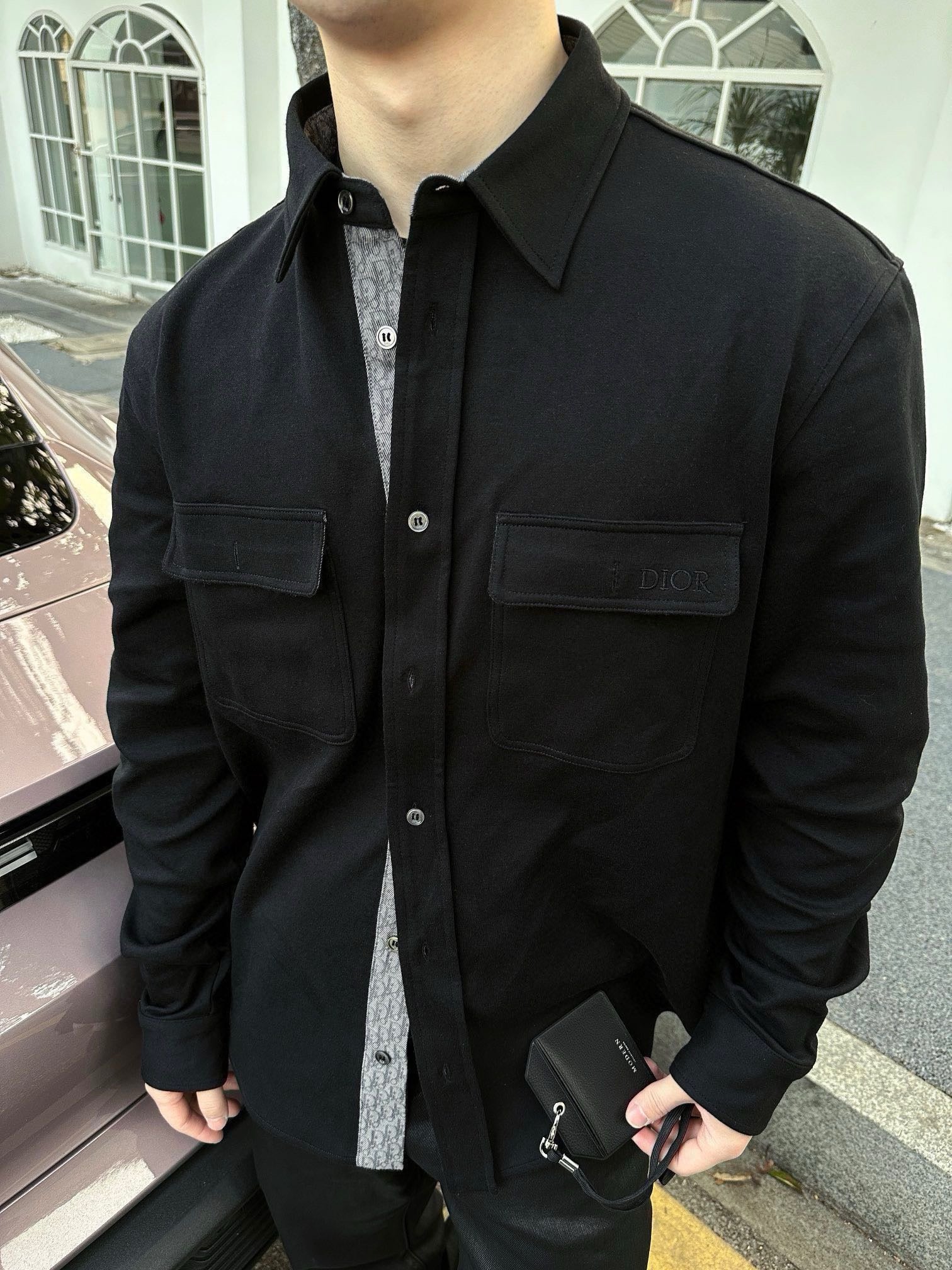 Schwarze Jacke