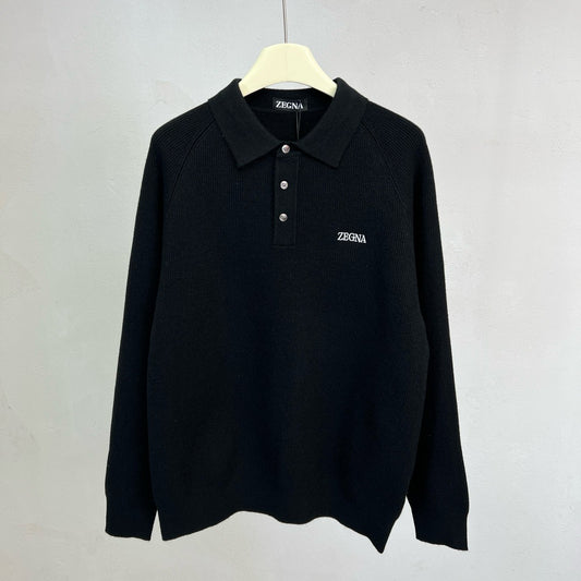 Jersey beige y negro