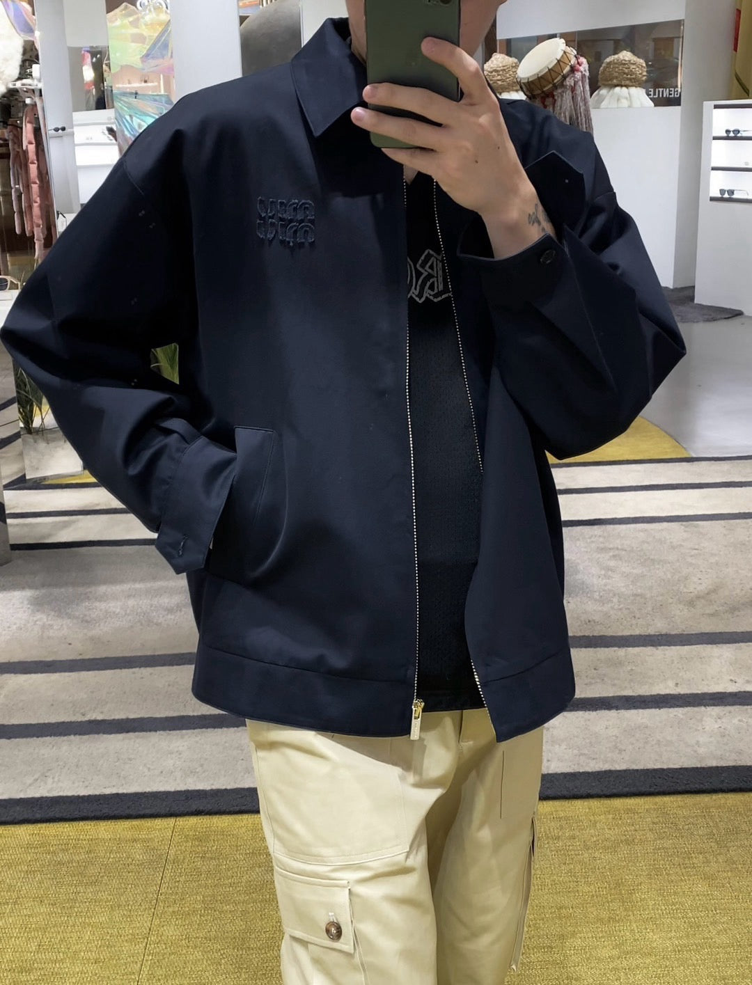 Blue Jacket - FashionHype.xyz