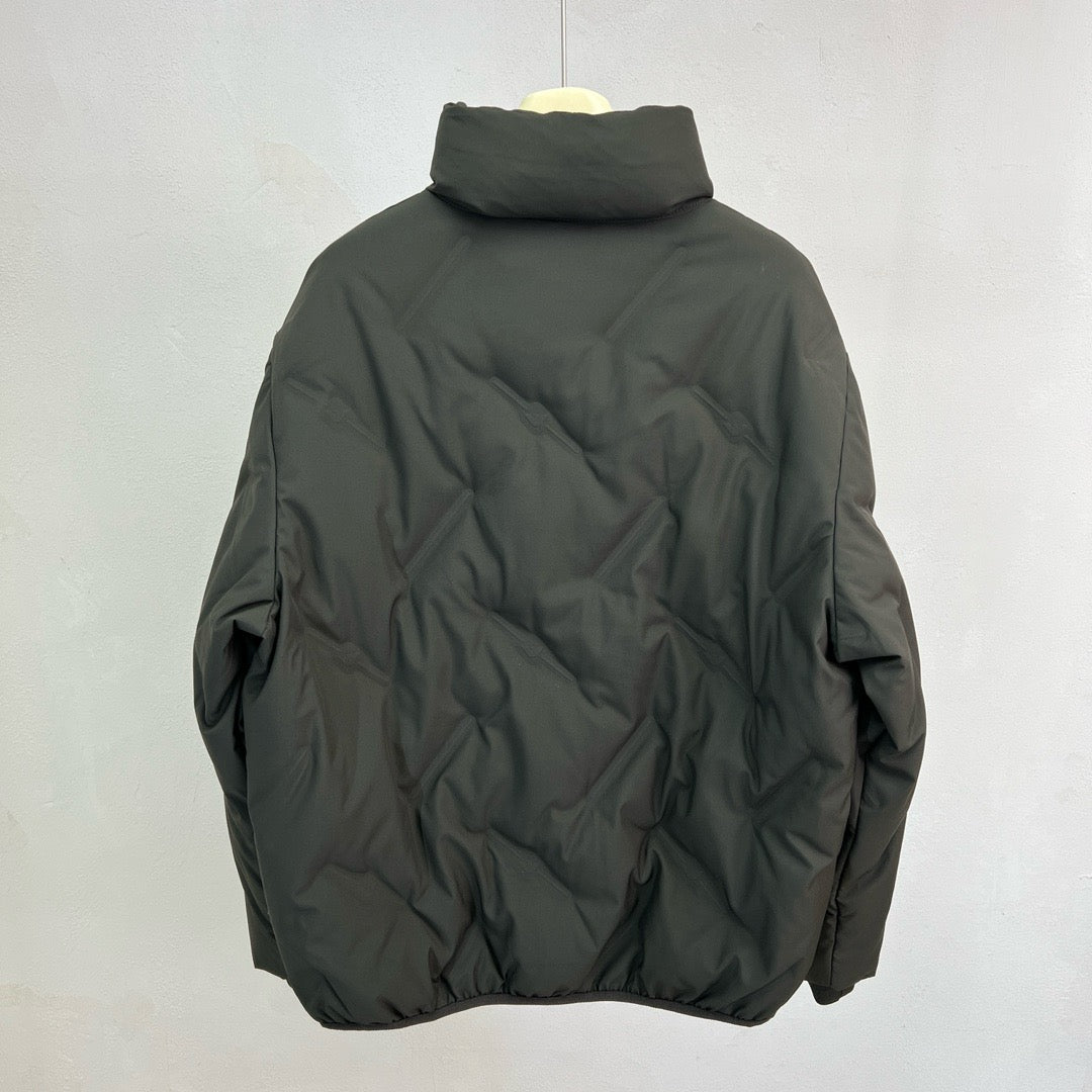 Dark Blue and Green Jacket - FashionHype.xyz