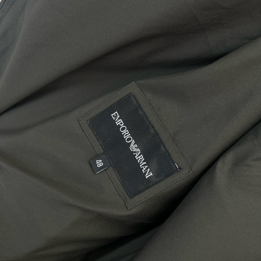 Dark Blue and Green Jacket - FashionHype.xyz