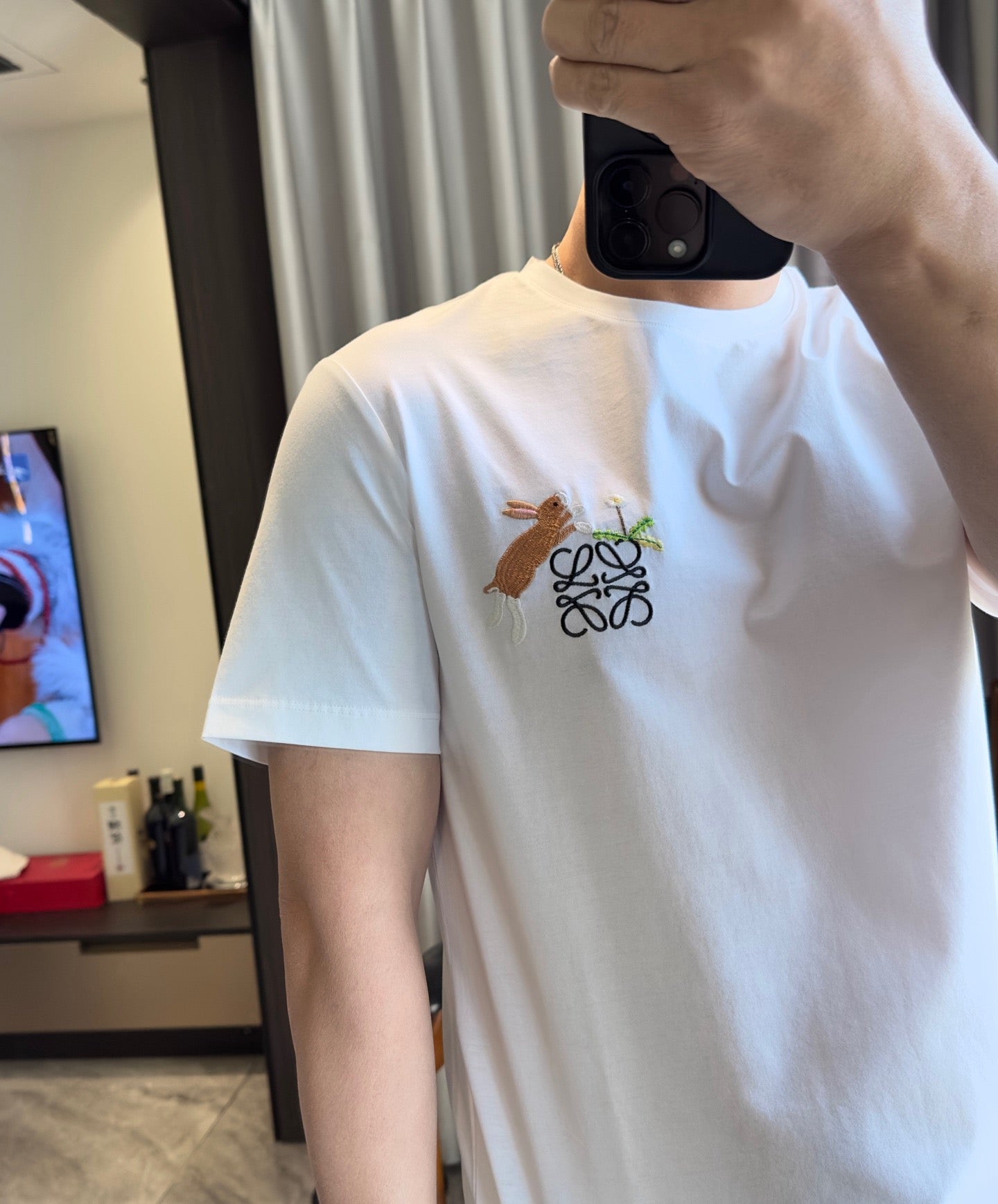 Schwarzes T-Shirt – Größe 3XL