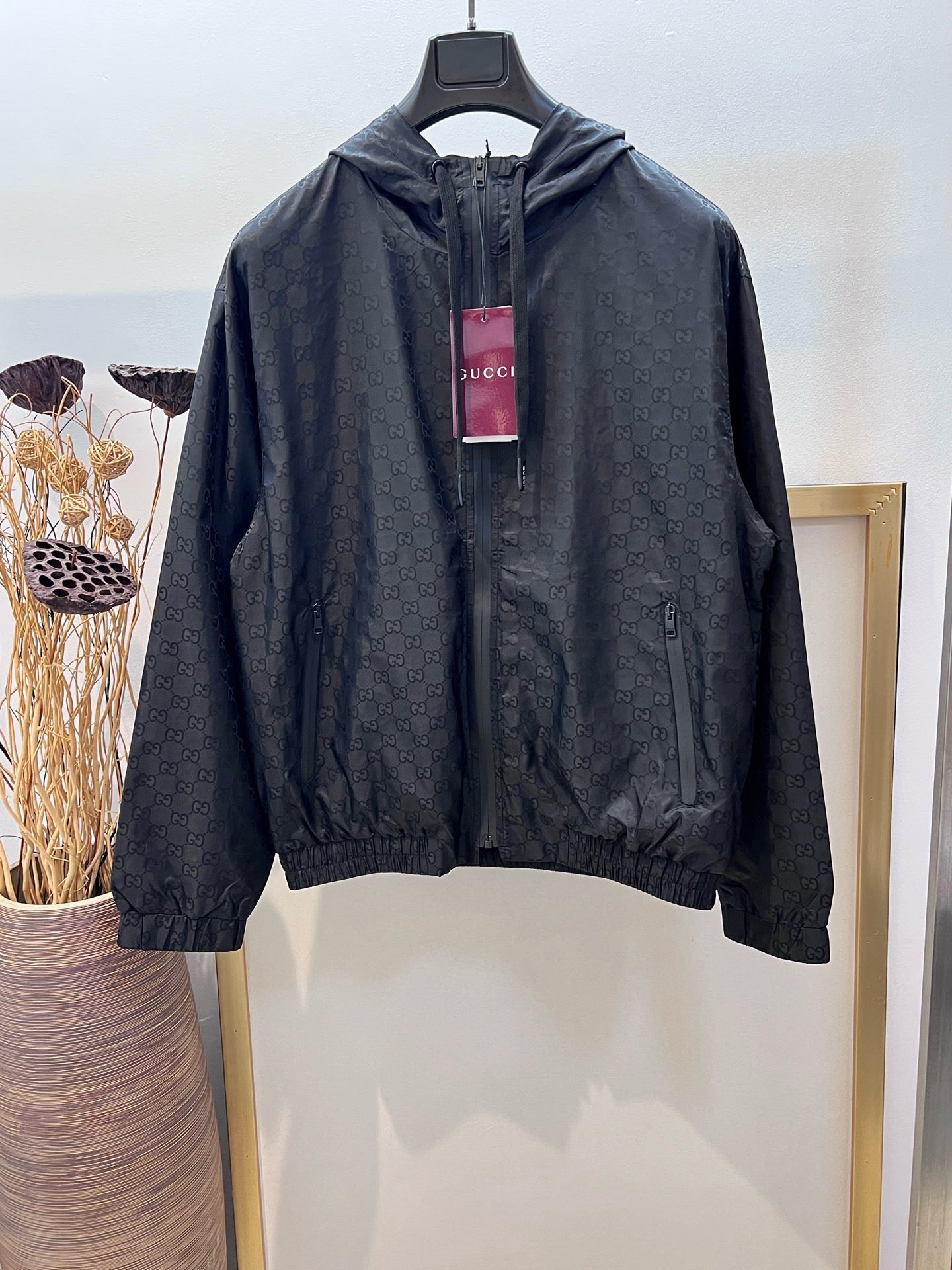 Schwarze Jacke