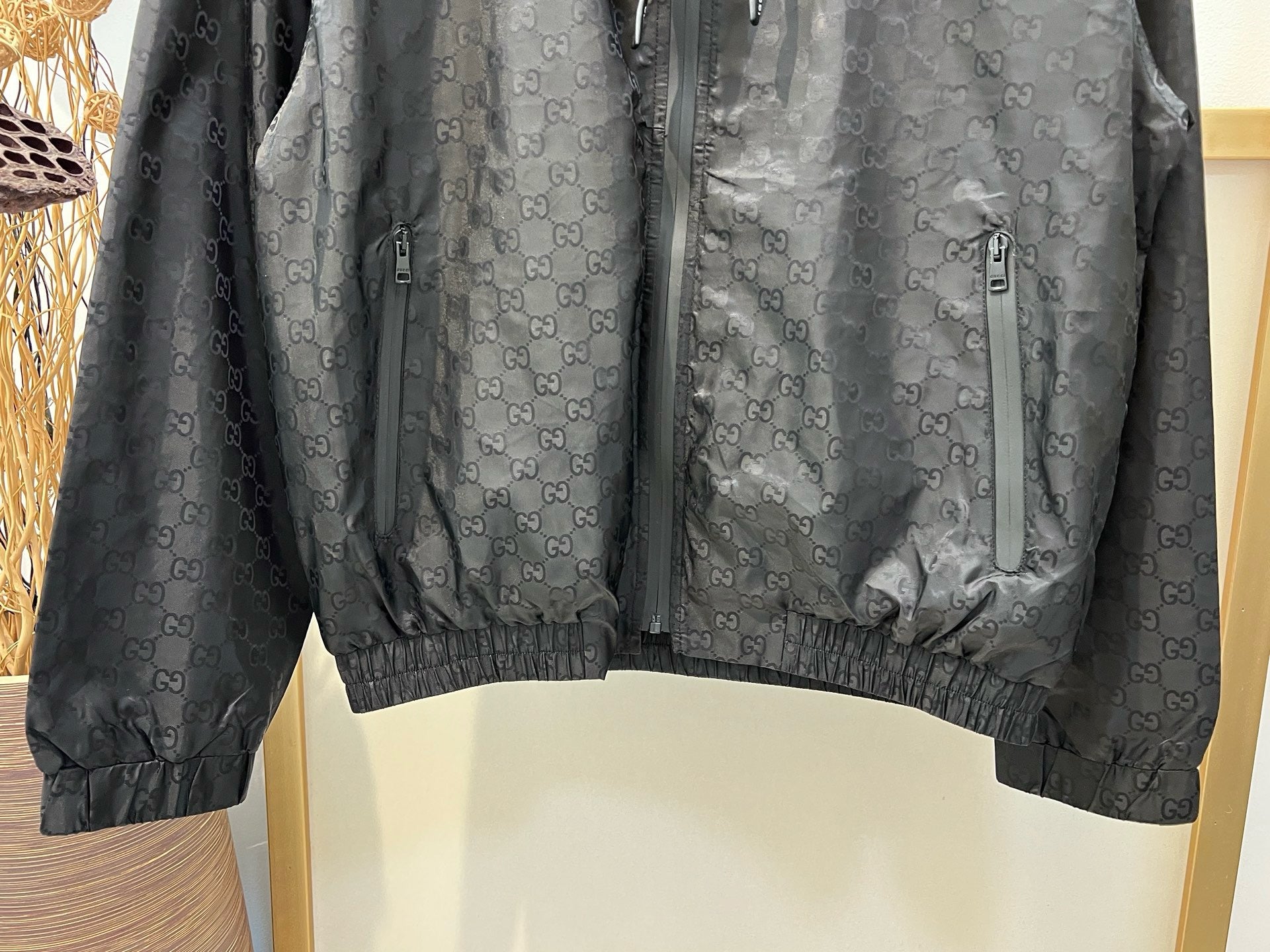 Schwarze Jacke