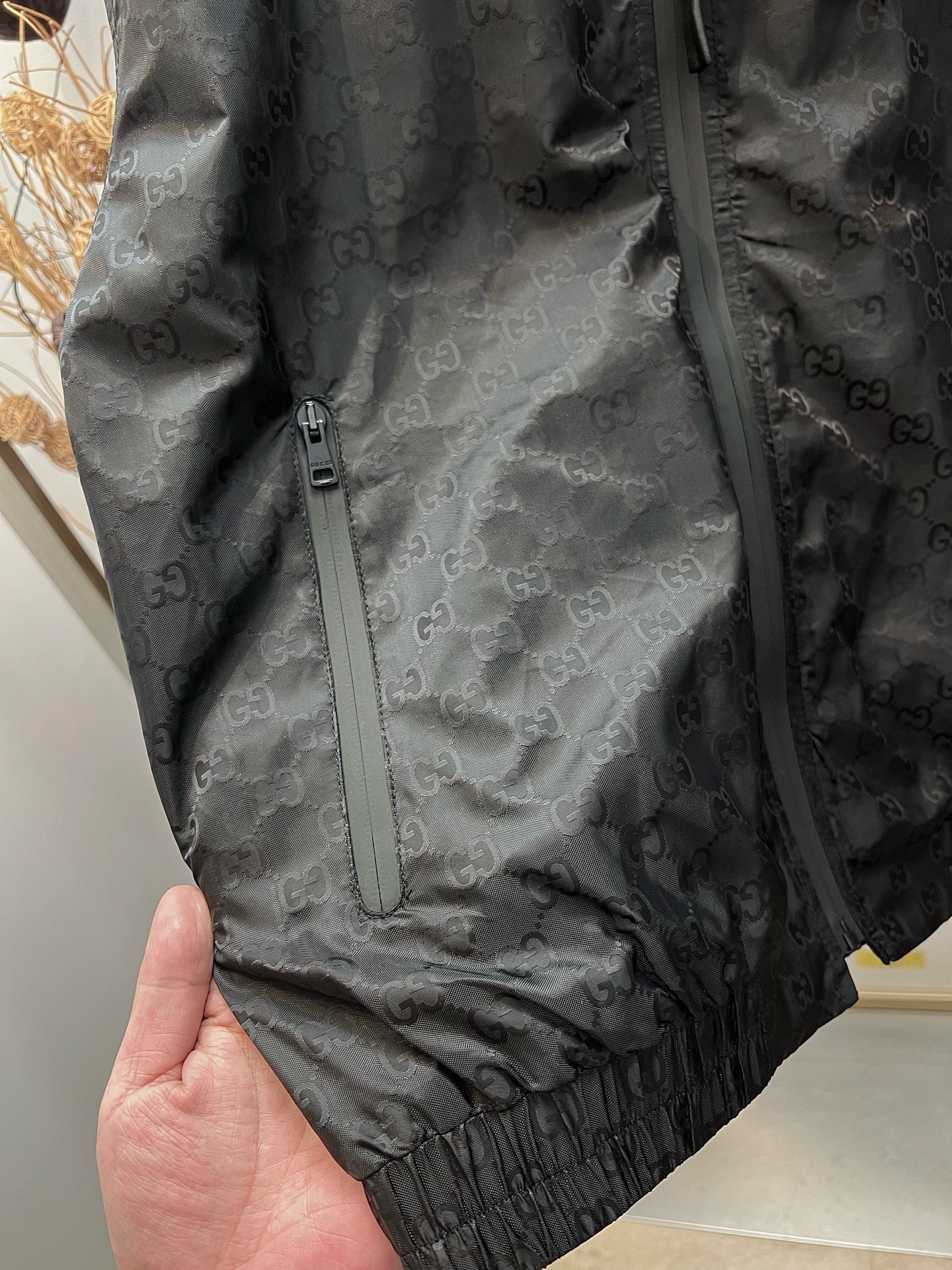 Schwarze Jacke