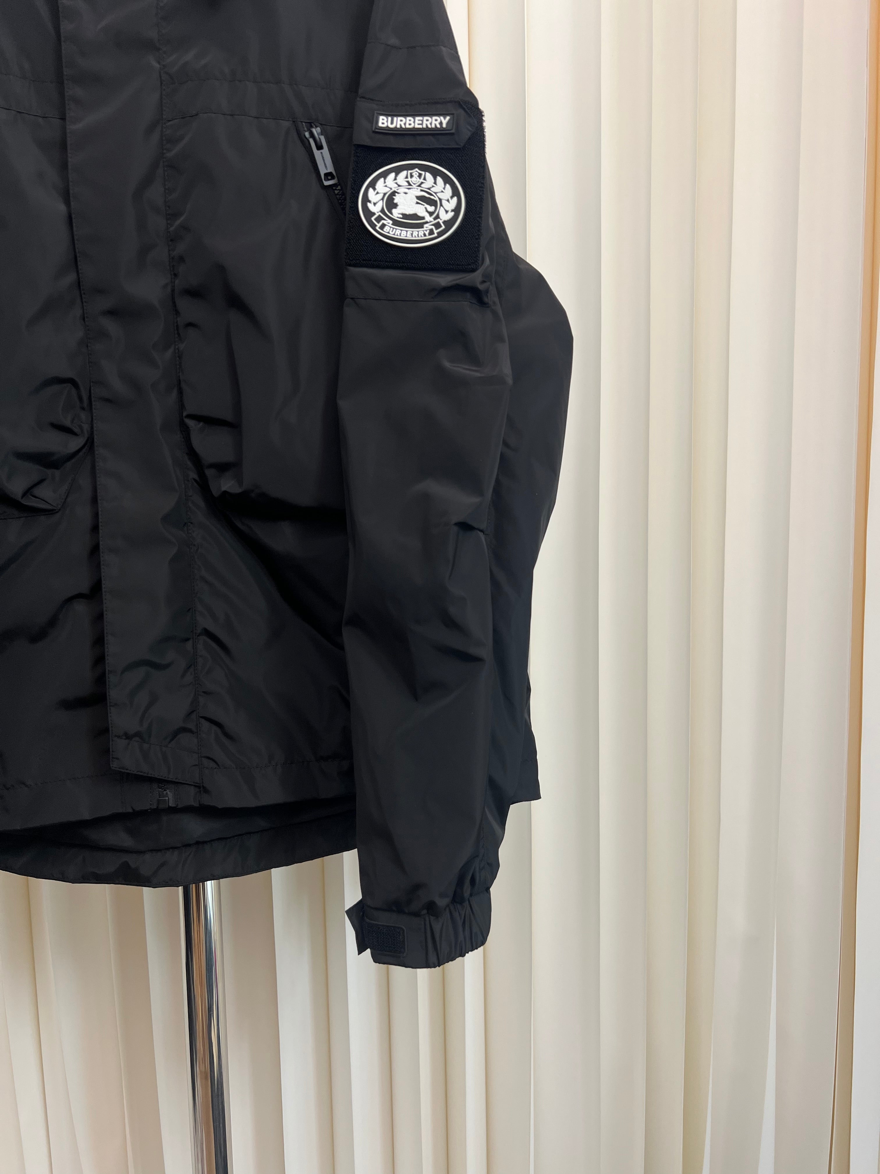 Black and Dark Green Jacket - FashionHype.xyz