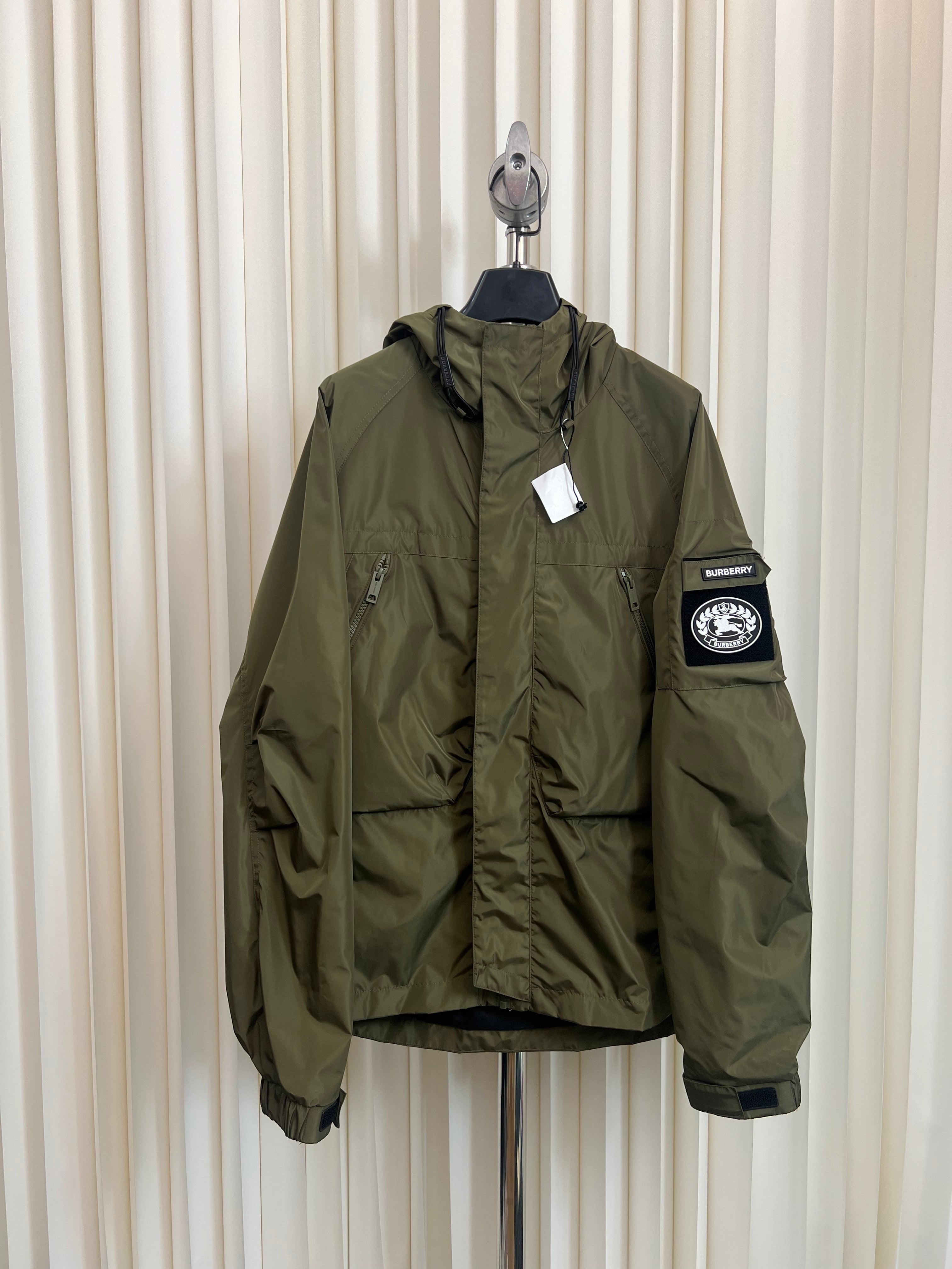 Black and Dark Green Jacket - FashionHype.xyz