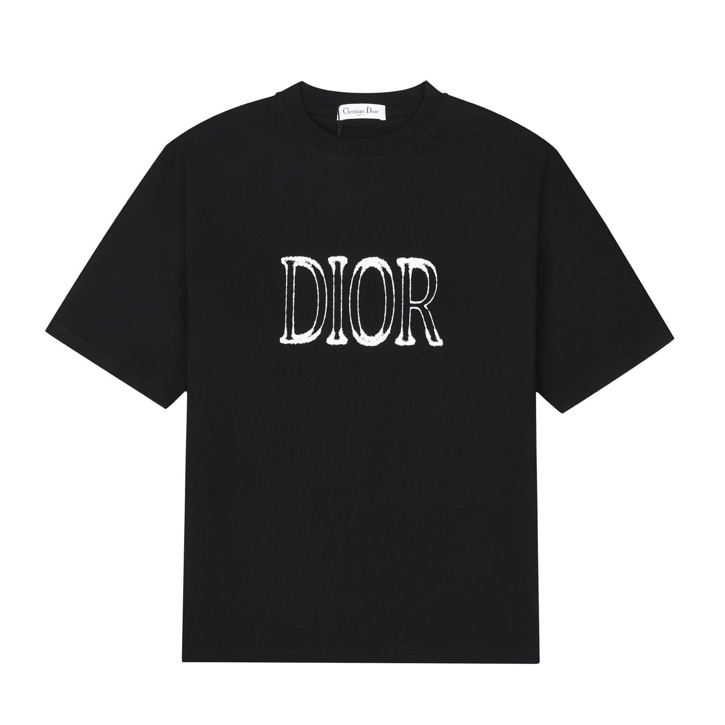 Schwarz-weißes T-Shirt