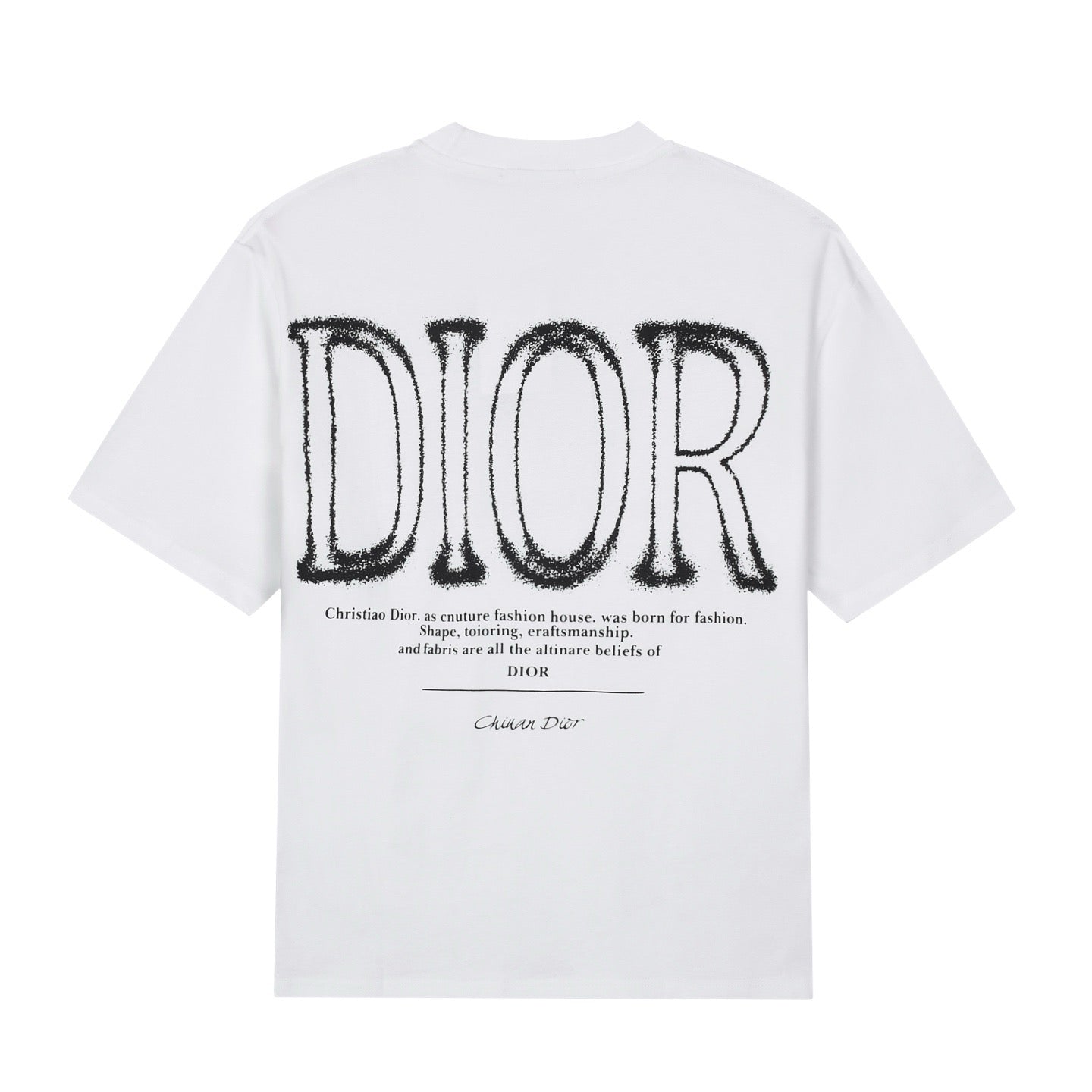 Schwarz-weißes T-Shirt