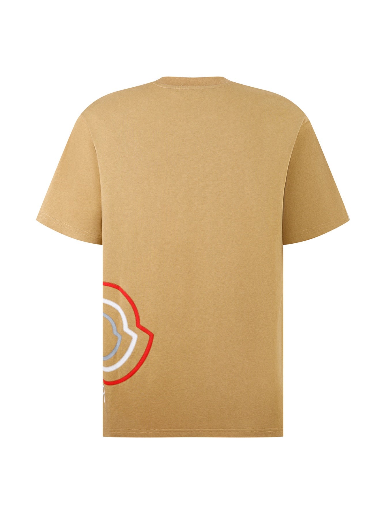 Schwarzes und khakifarbenes T-Shirt