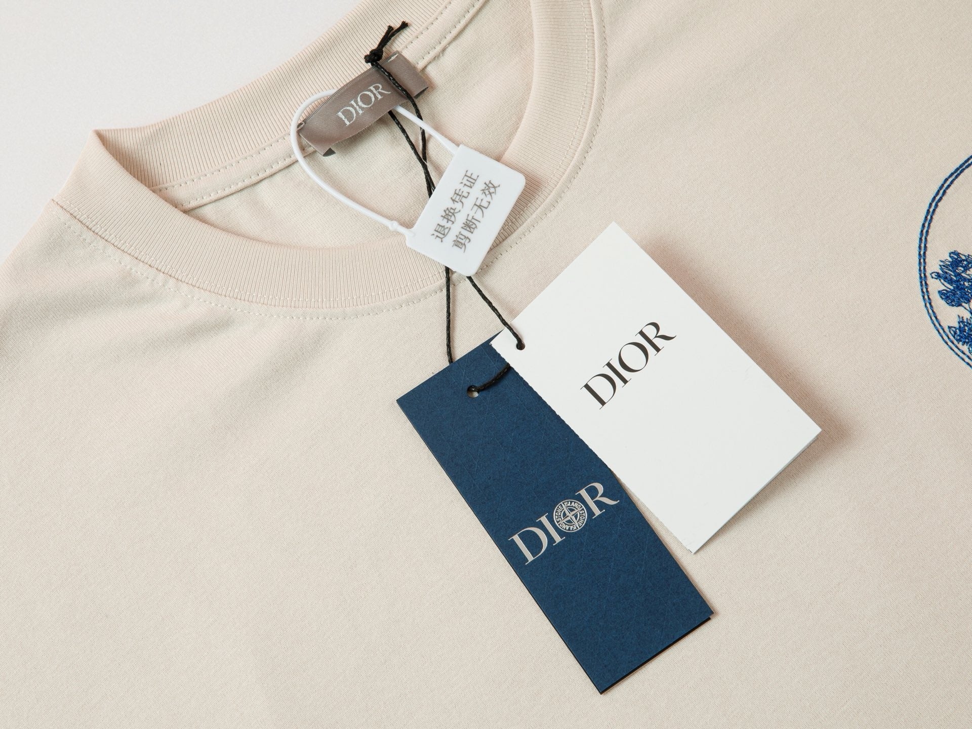 Beige T-Shirt - FashionHype.xyz