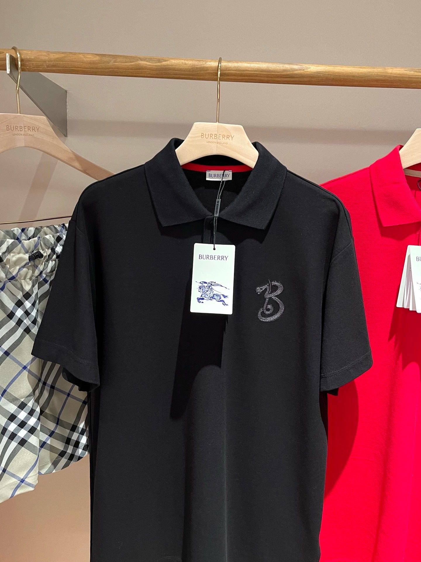 Black and Red Polo - FashionHype.xyz