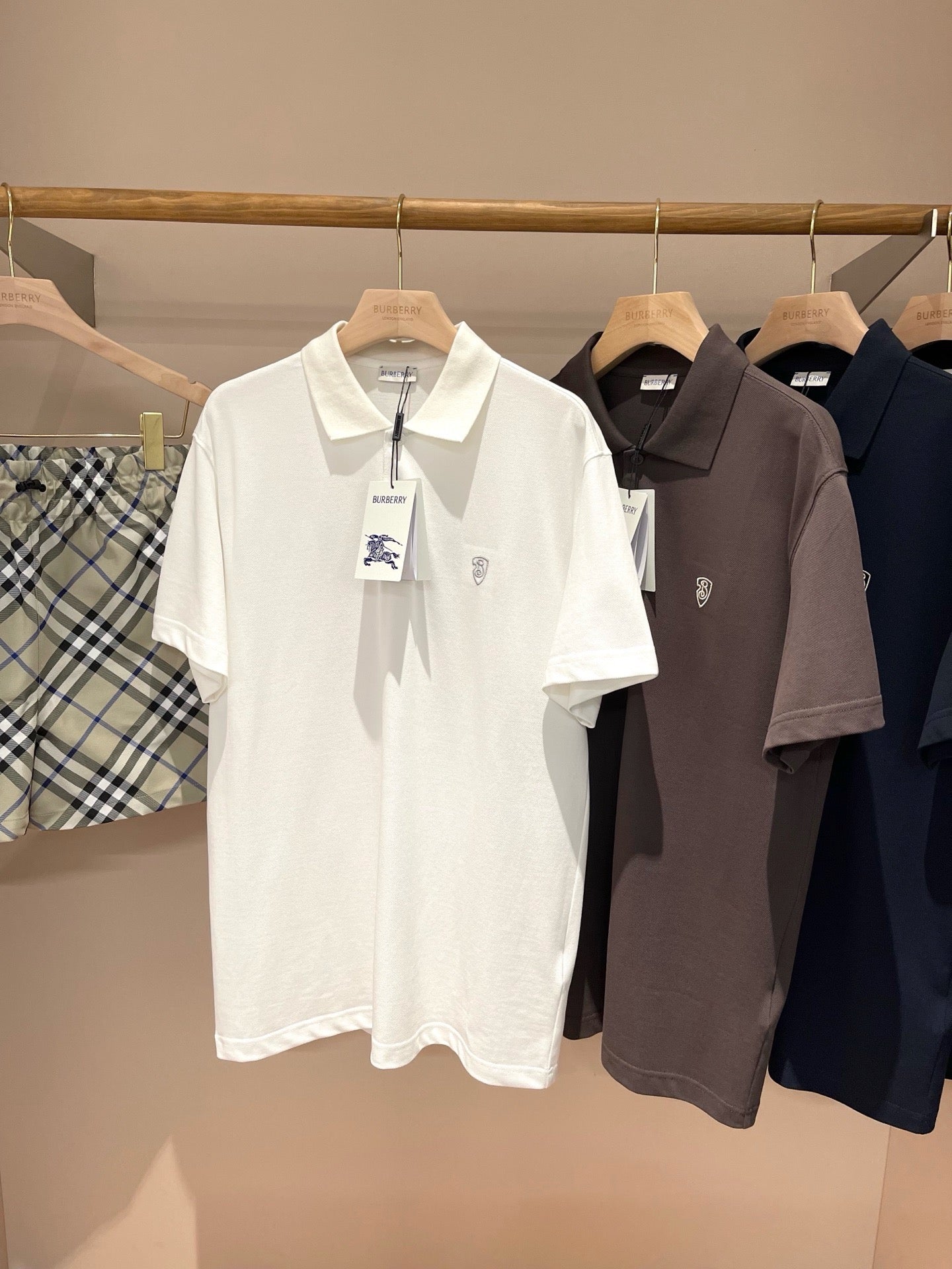 Mehrfarbiges Polo