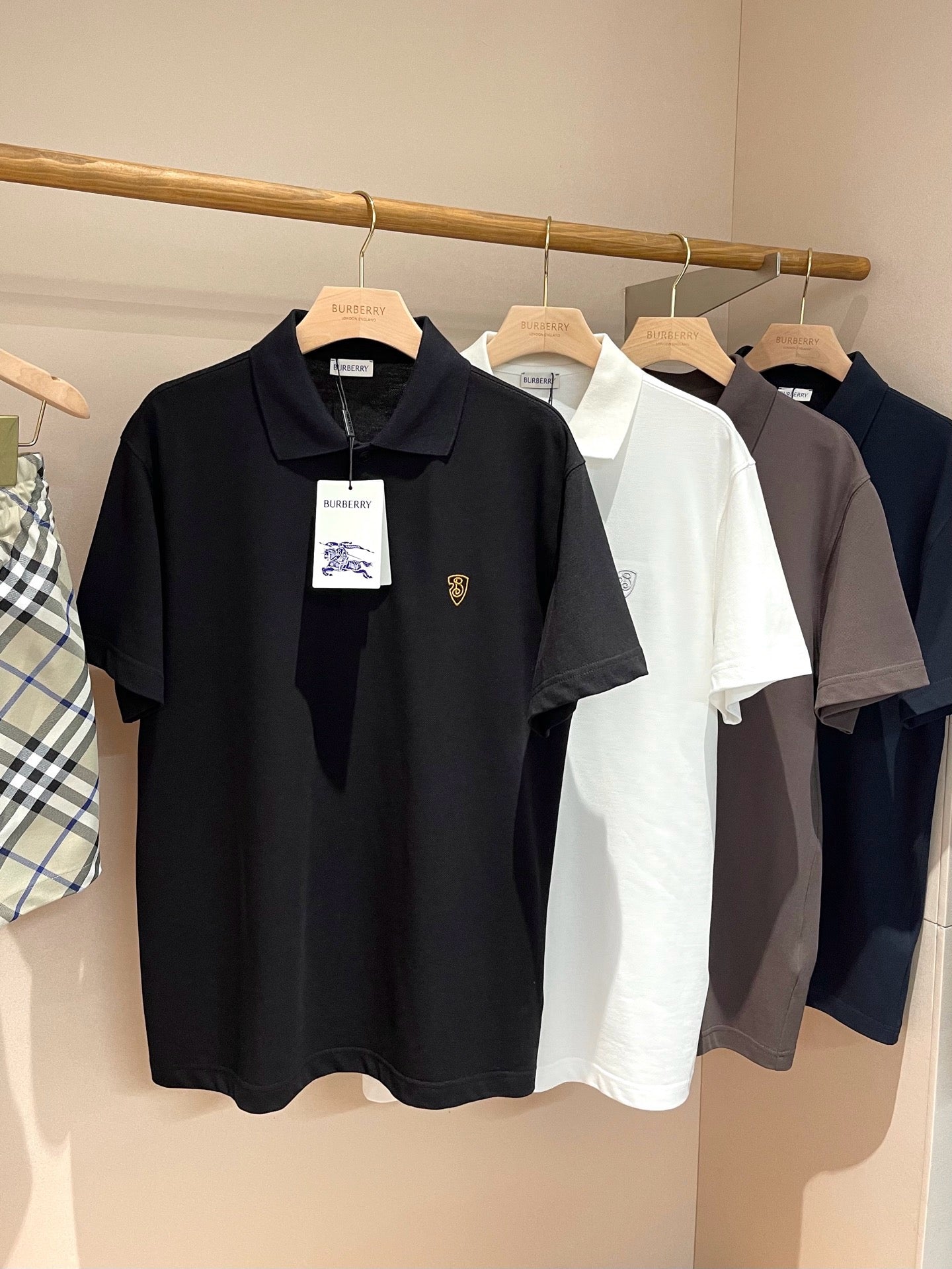 Mehrfarbiges Polo