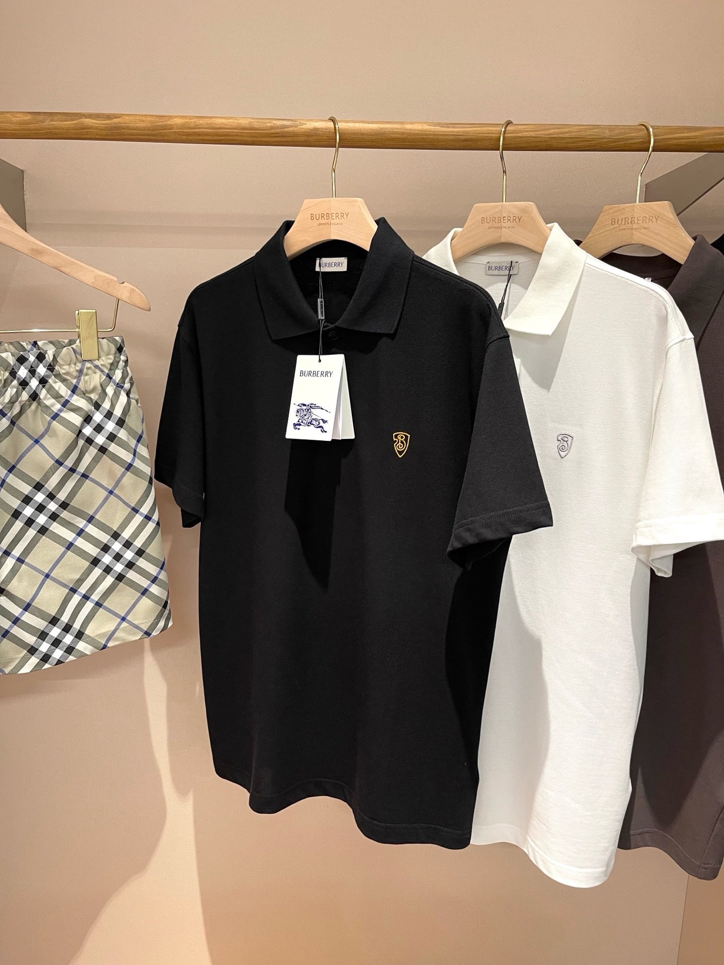 Mehrfarbiges Polo