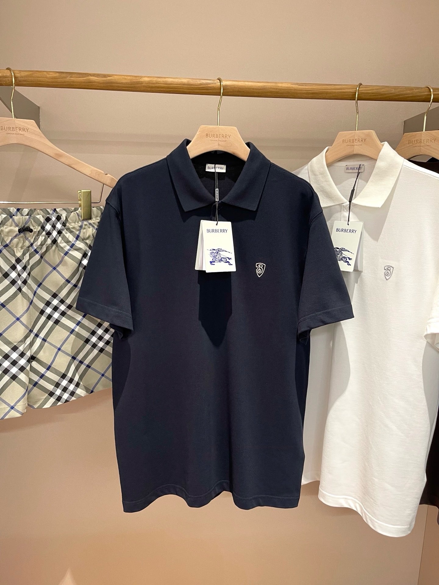 Mehrfarbiges Polo