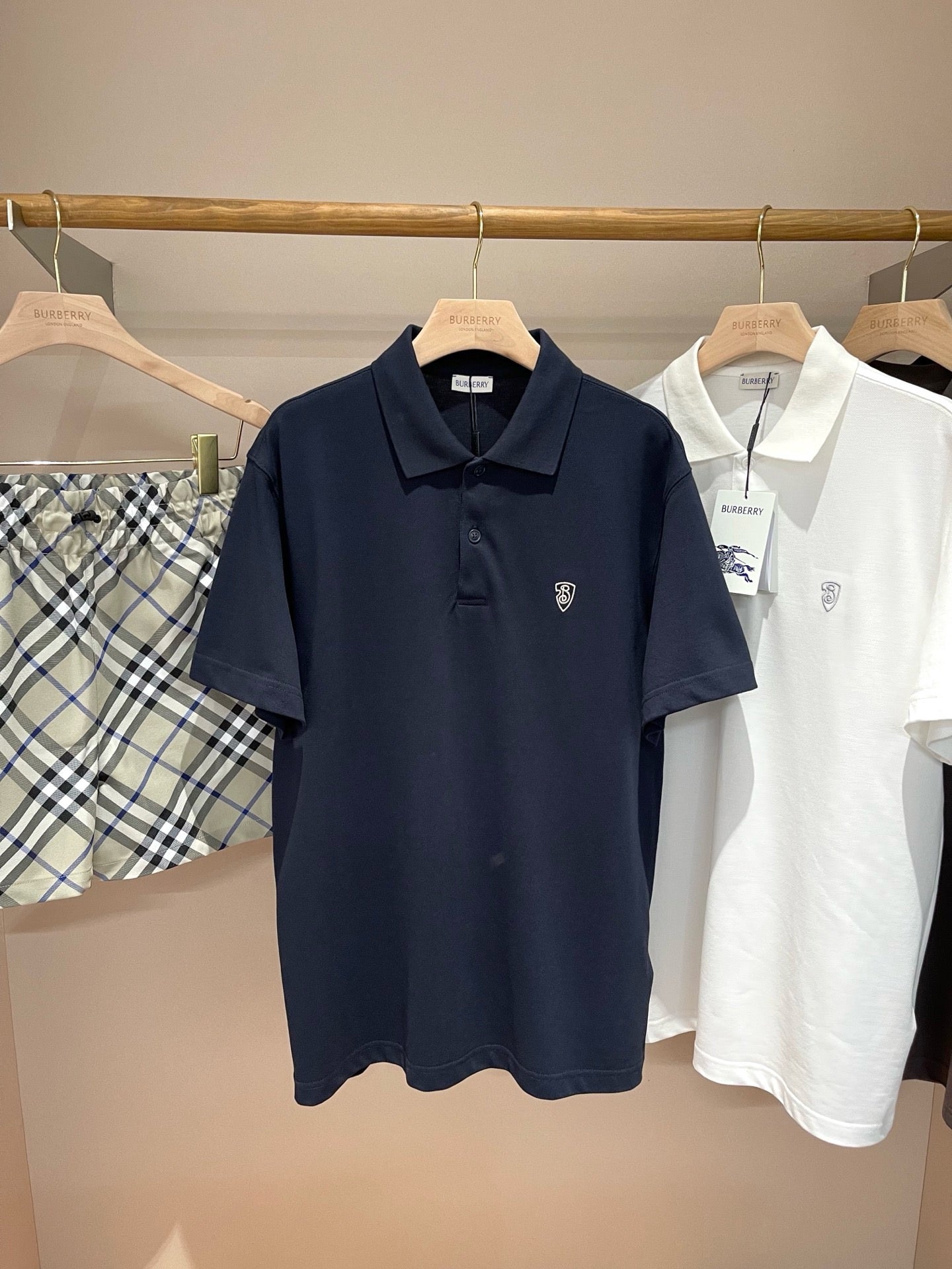 Mehrfarbiges Polo
