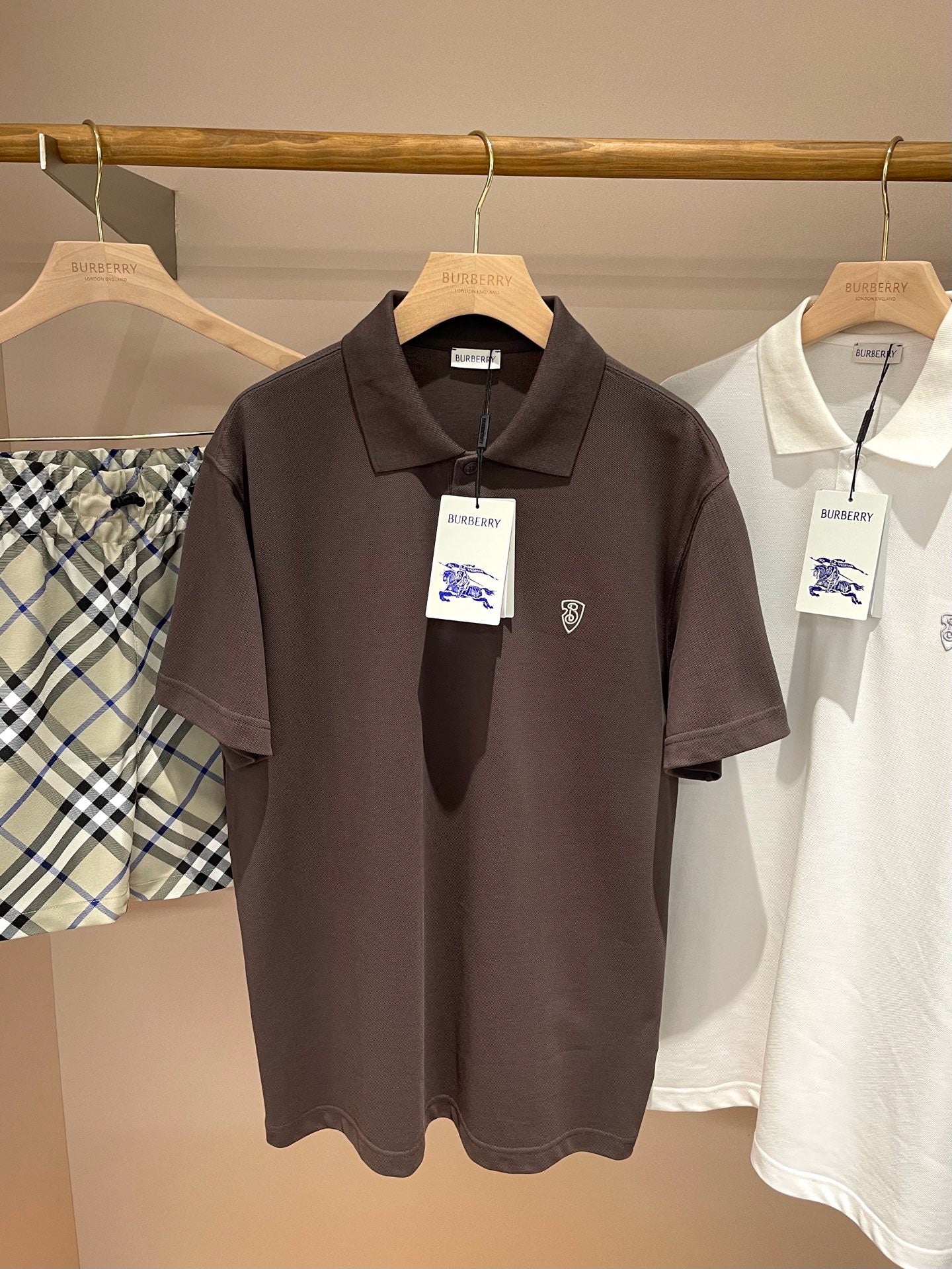 Mehrfarbiges Polo