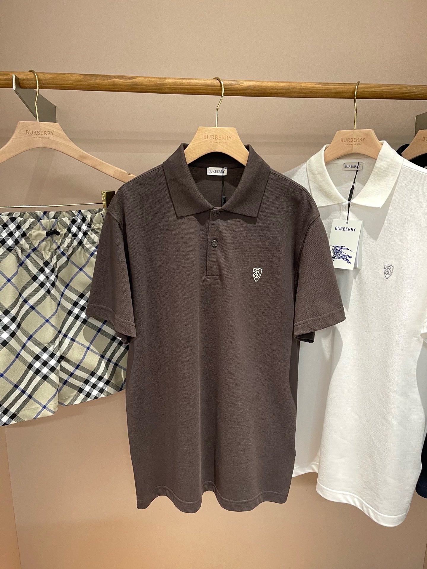 Mehrfarbiges Polo