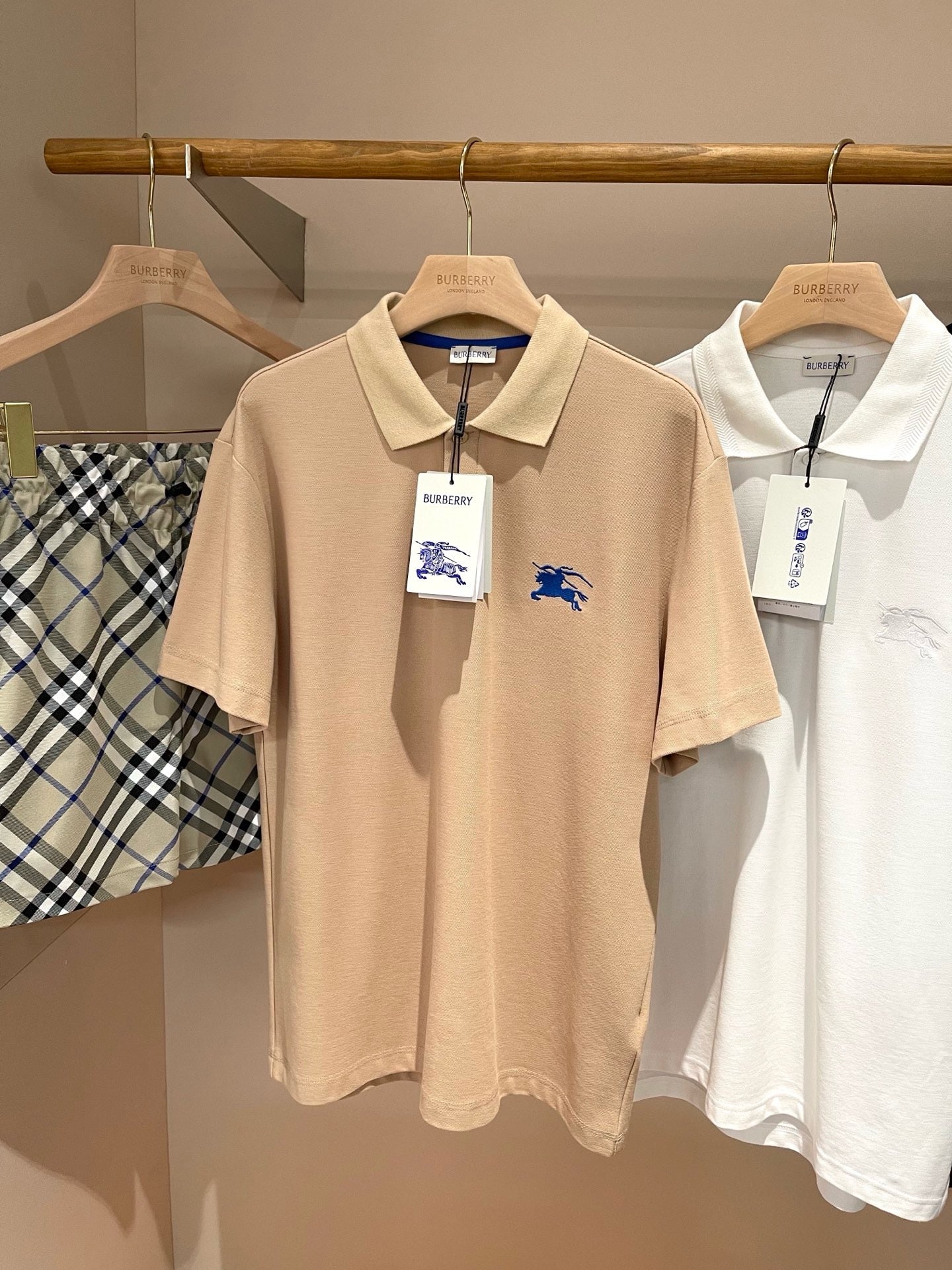 Mehrfarbiges Polo