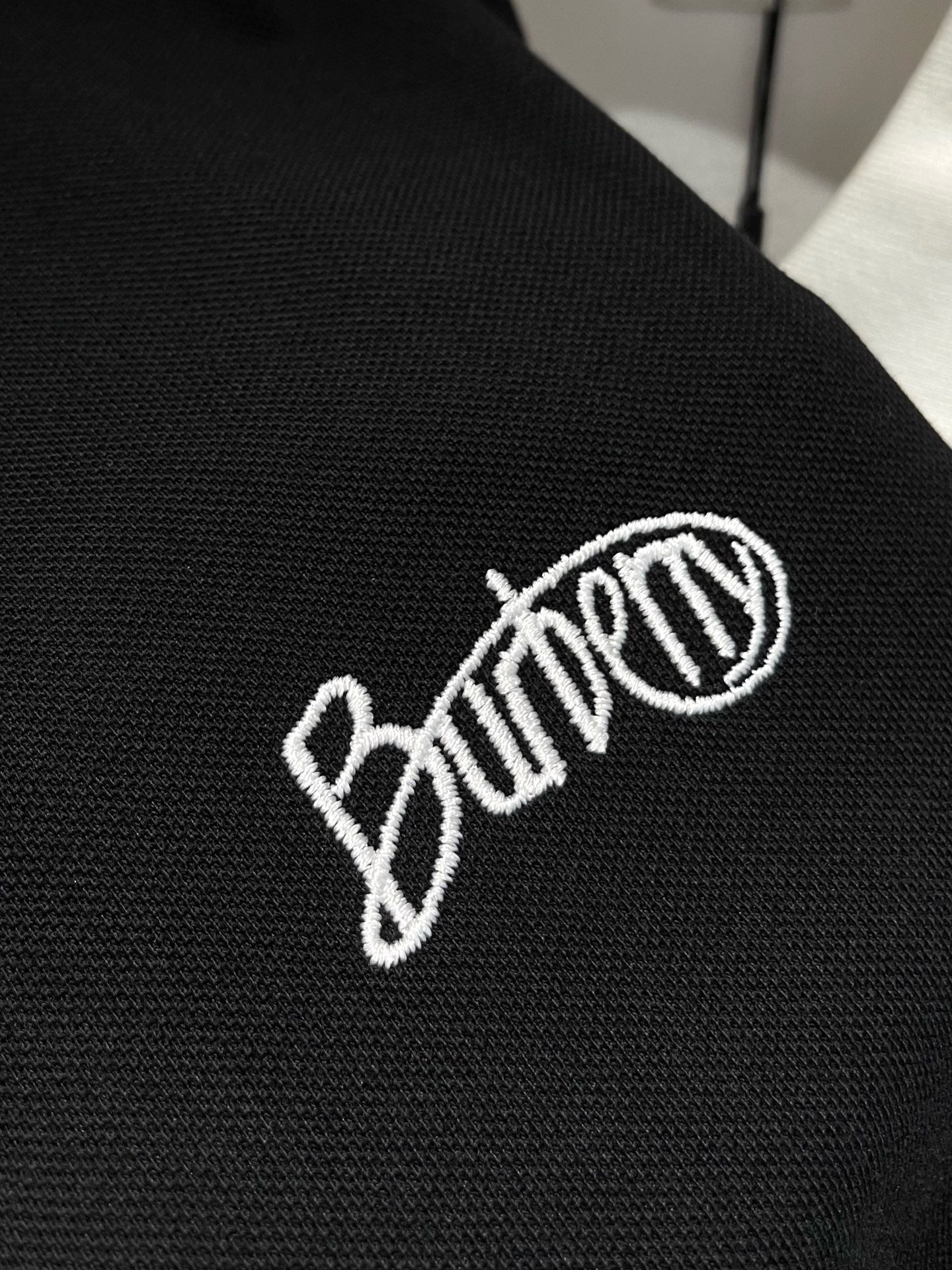 Light Blue and Black Polo - FashionHype.xyz