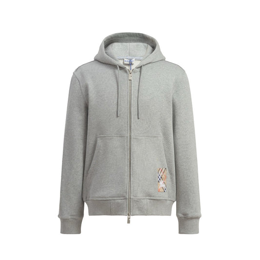 Schwarze und graue Jacke