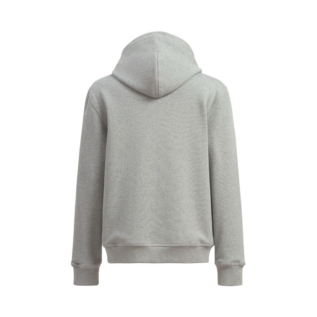 Schwarze und graue Jacke