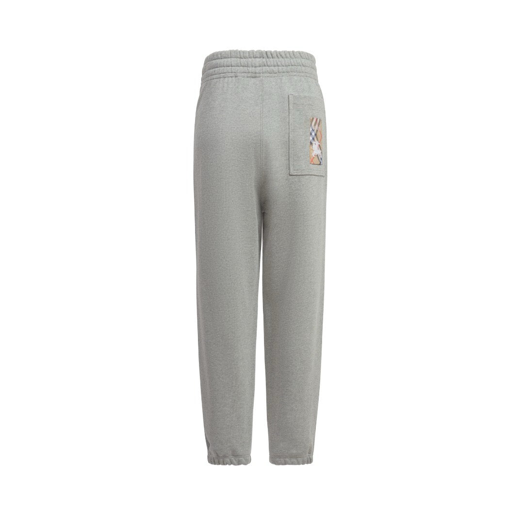 Schwarze und graue Hose