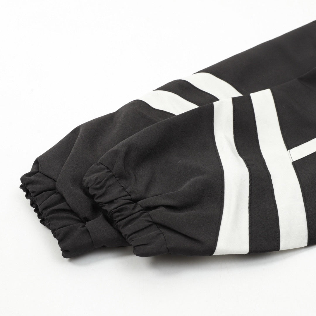 Black and White Jacket - FashionHype.xyz