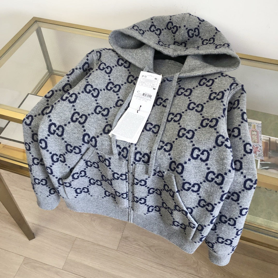 Graue Jacke