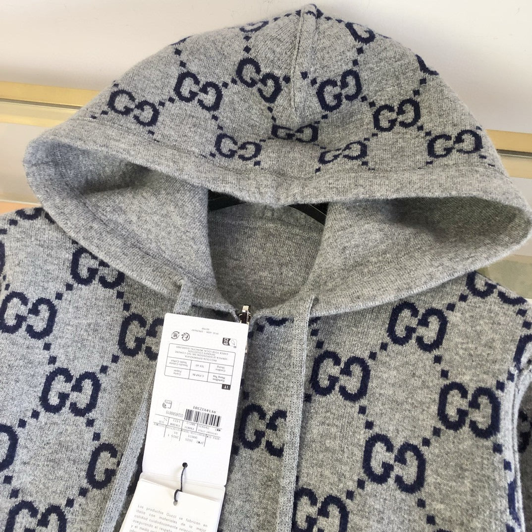 Graue Jacke